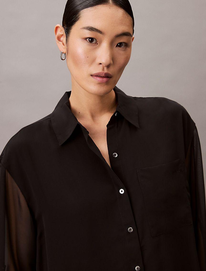 Utility Roll Sleeve Tunic Product Image