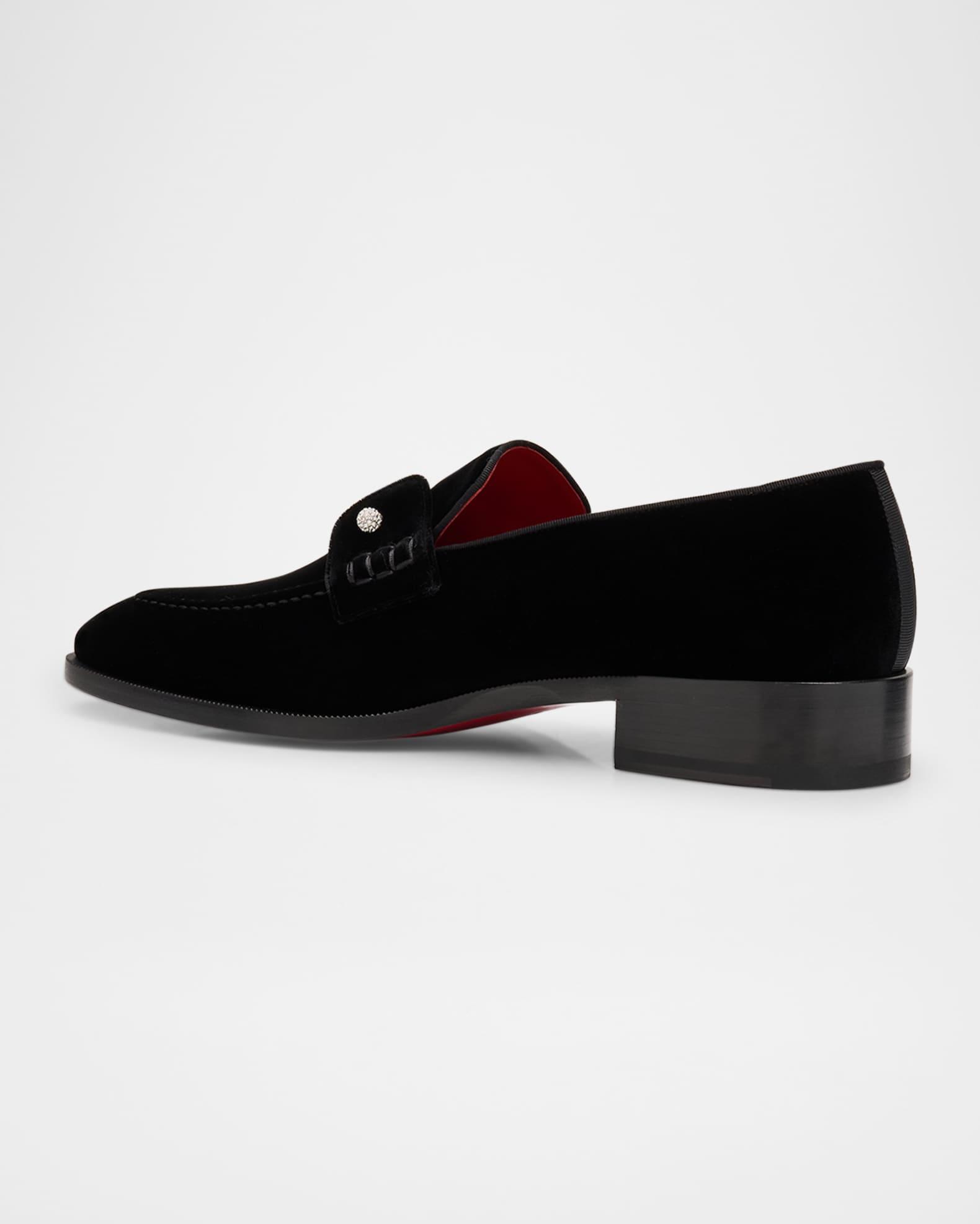 Men's Chambelimoc Night Strass Velvet Loafers Product Image