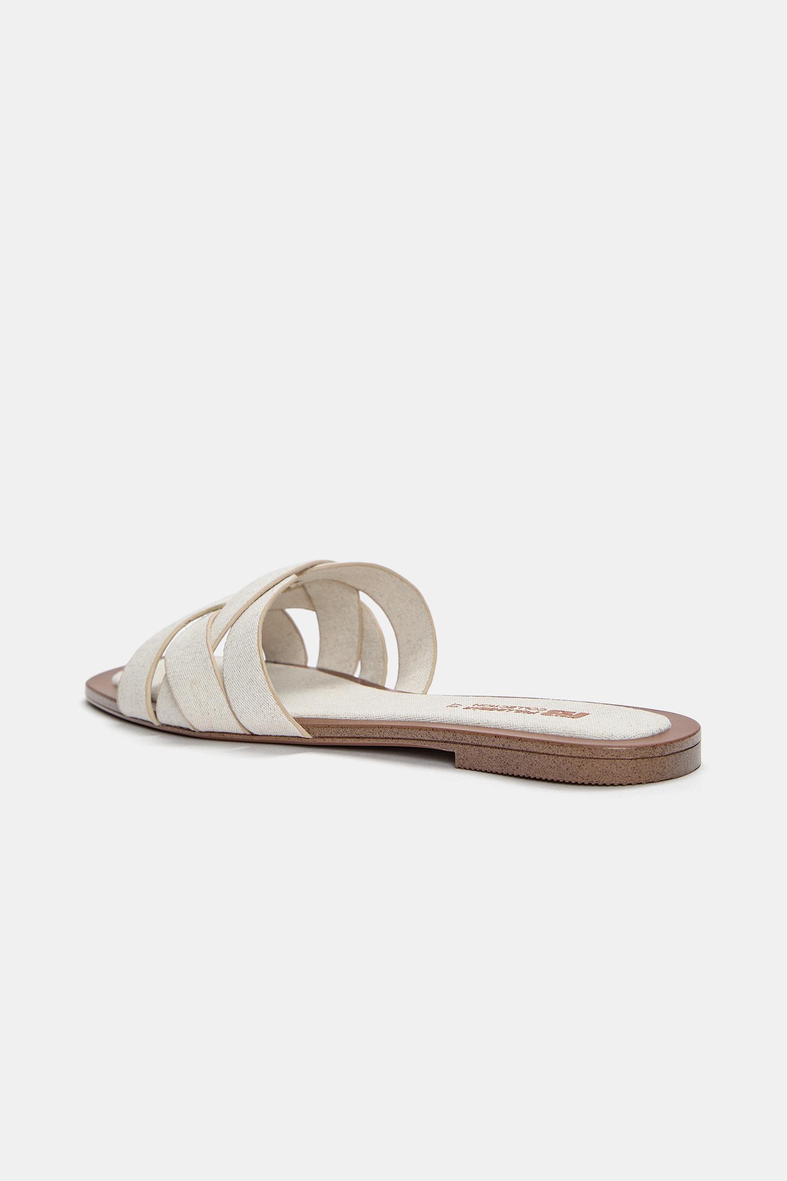 Flat fabric sandals Product Image