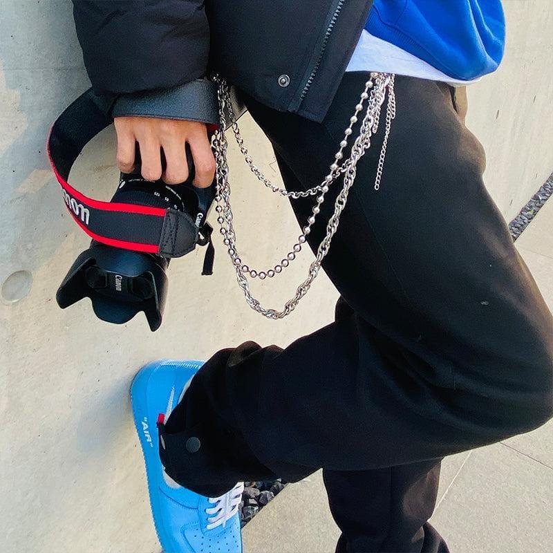 SILVER TRIPLE KEY CHAIN Product Image