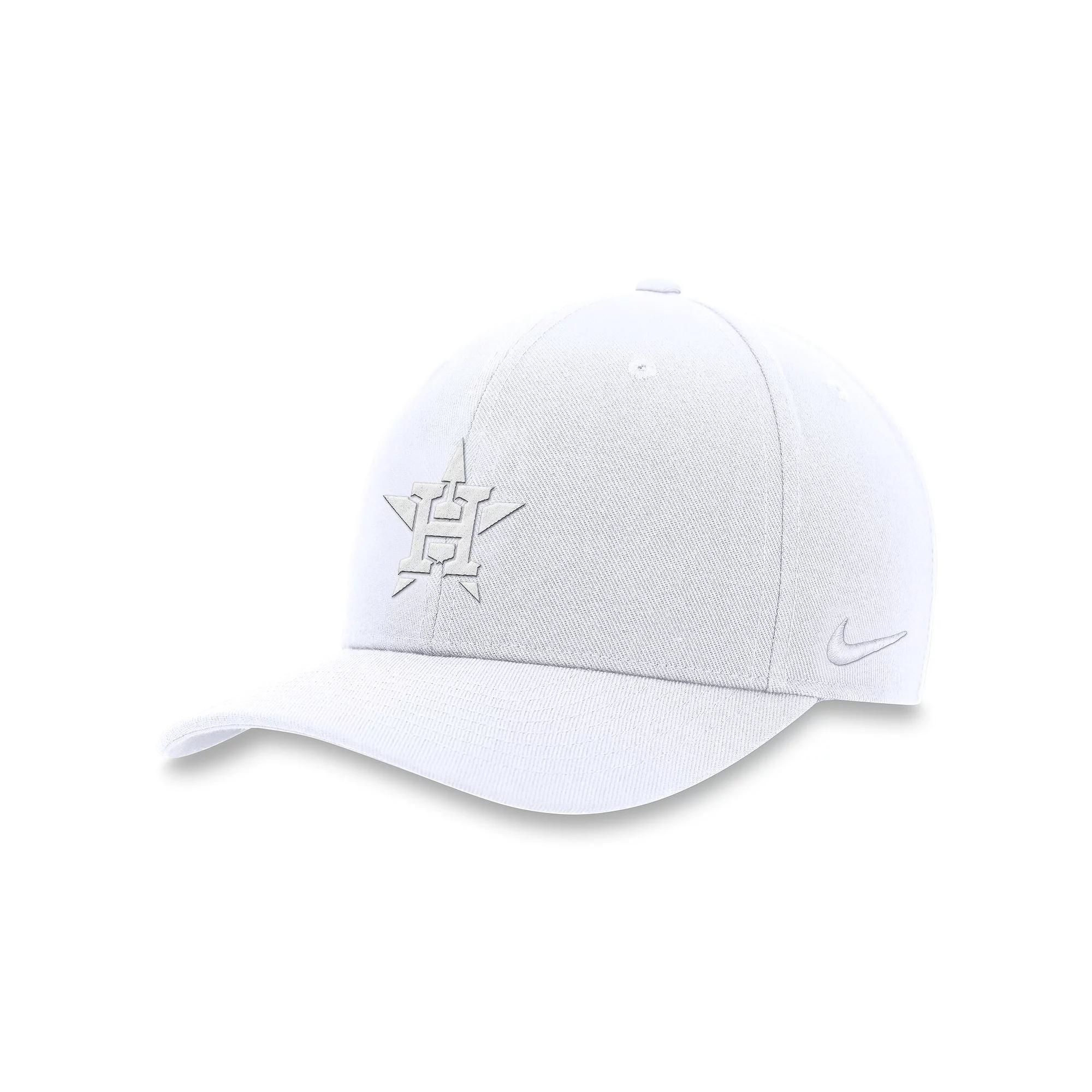 Men's Nike White Houston Astros Club Performance Adjustable Hat, Size: Large/XL Product Image