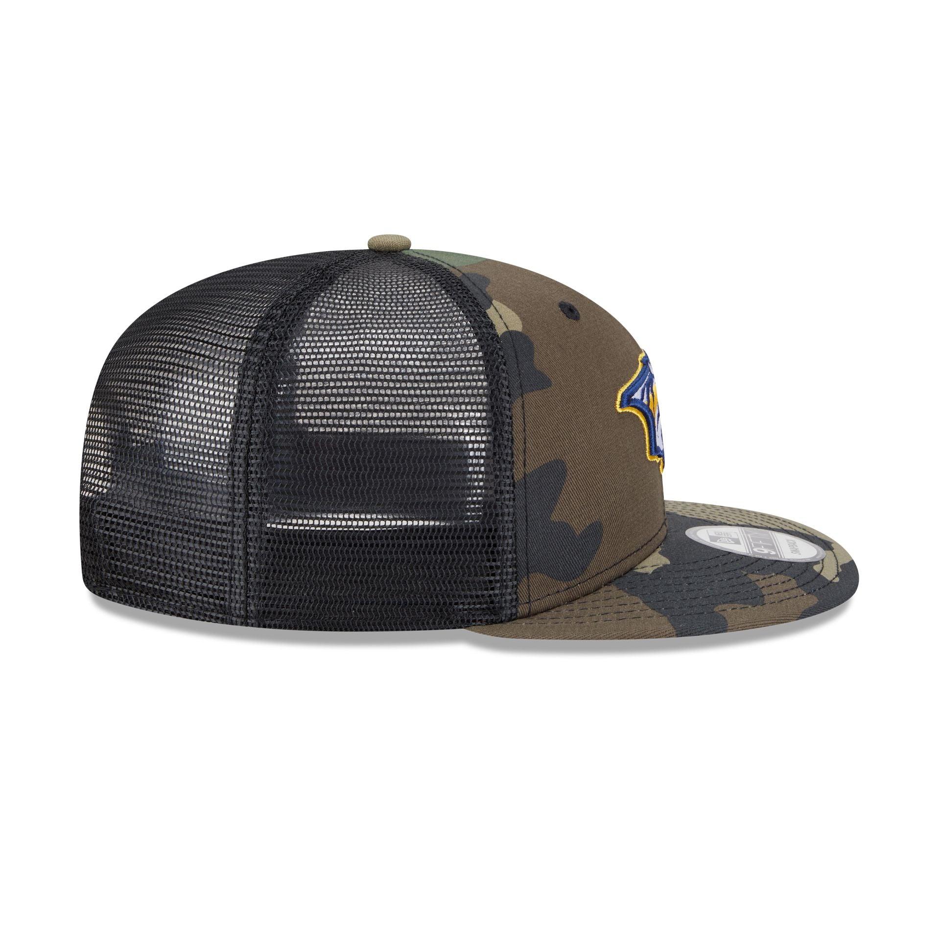 Nashville Predators Camo 9FIFTY Trucker Hat Male Product Image