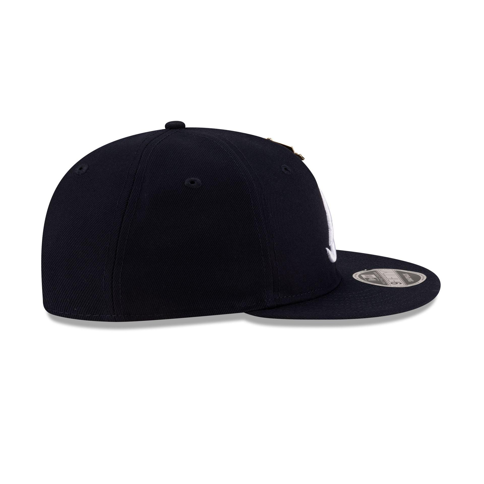 Atlanta Braves Jackie Robinson Day 2025 Retro Crown 9FIFTY Snapback Hat Male Product Image