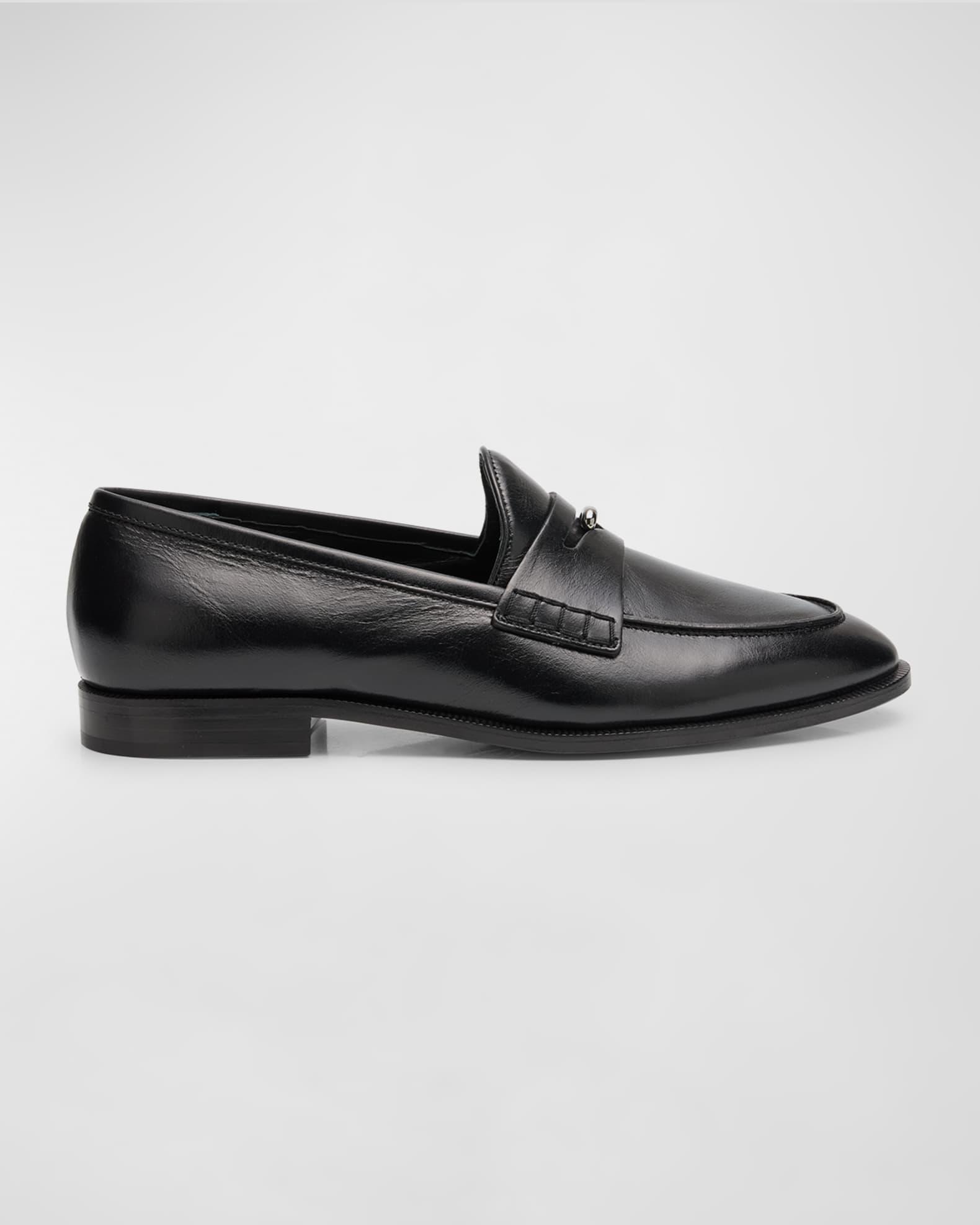 Men's Archiel Leather Penny Loafers Product Image