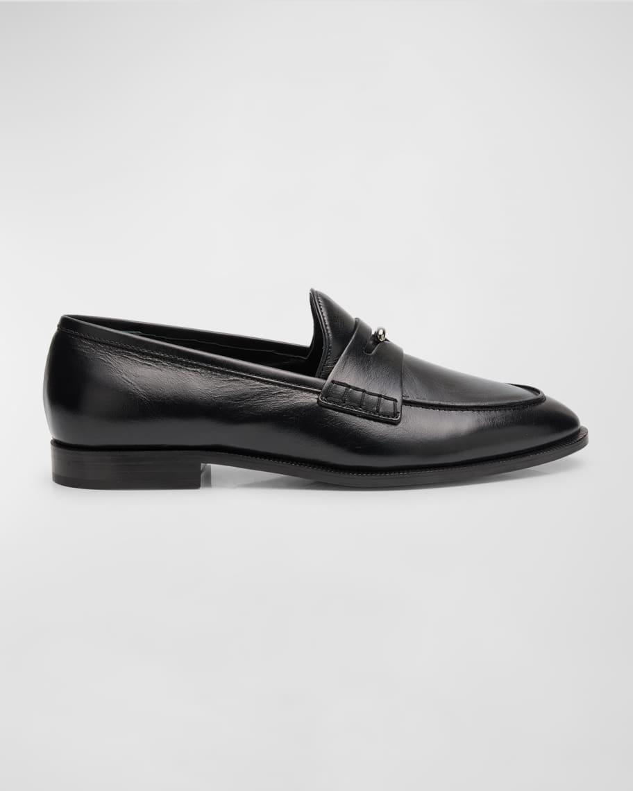 Men's Archiel Leather Penny Loafers Product Image