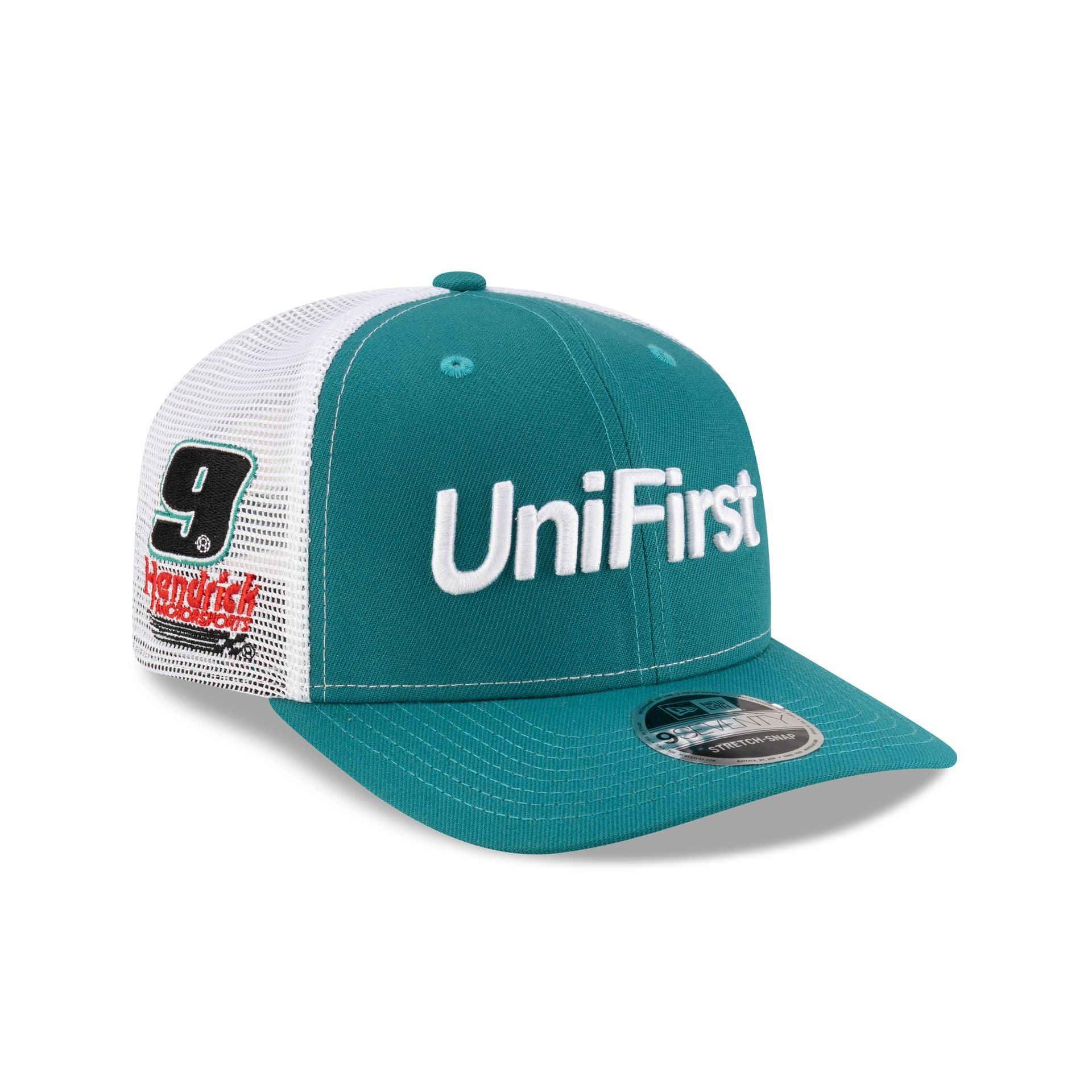 Hendrick Motorsports Chase Elliott UniFirst Partner 9SEVENTY Stretch-Snap Trucker Hat Male Product Image