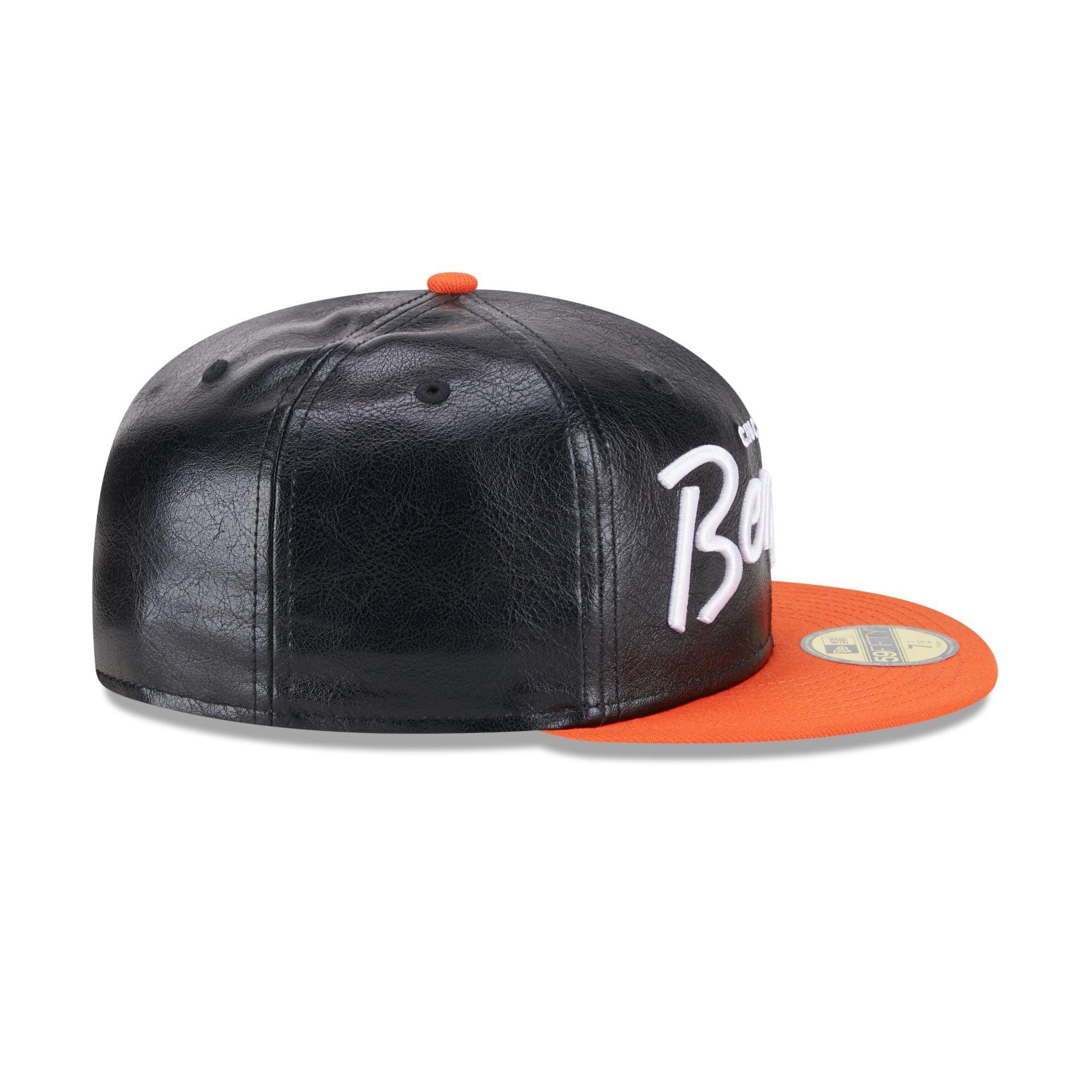 Cincinnati Bengals Faux Leather Crown 59FIFTY Fitted Hat Male Product Image