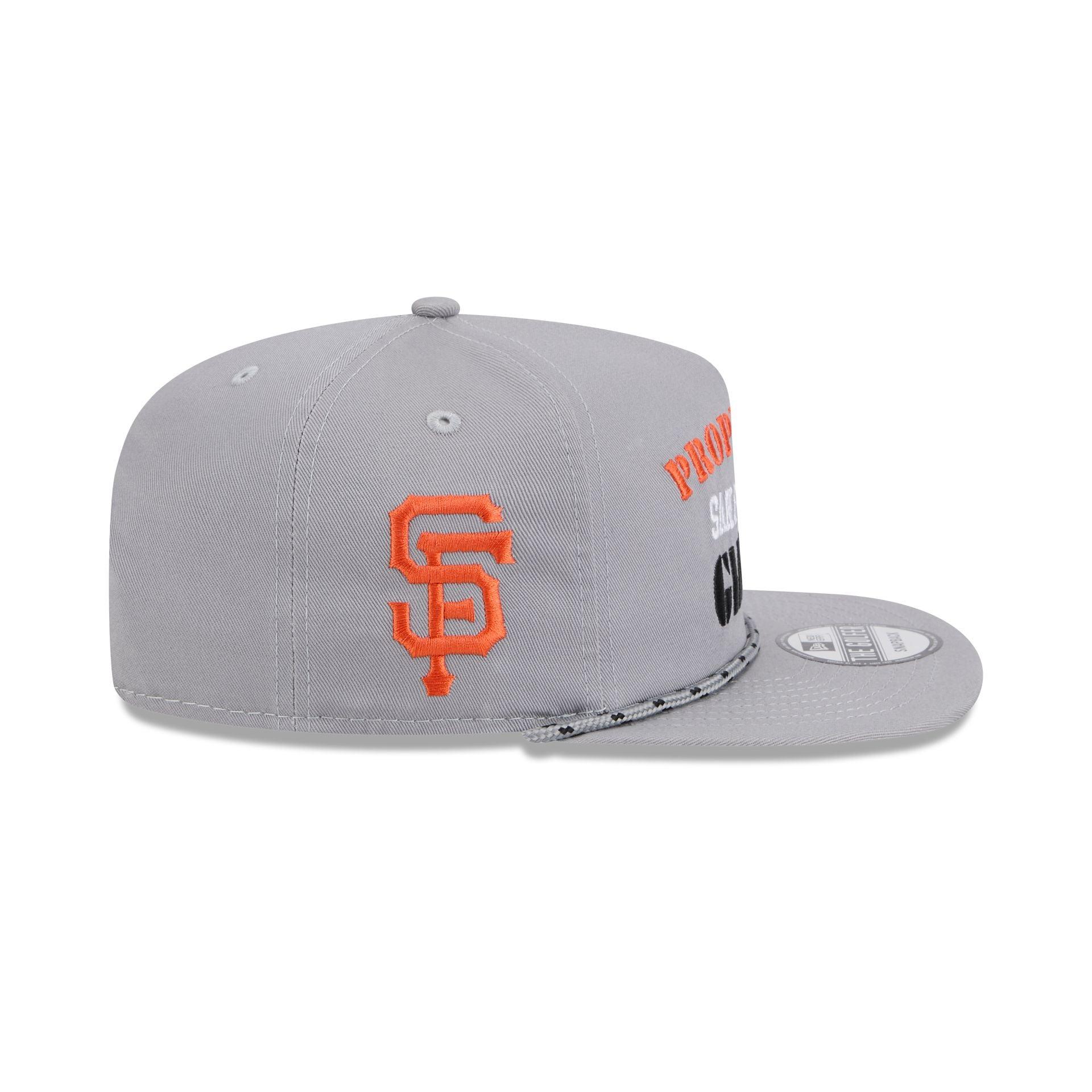 San Francisco Giants Vintage Gray Rope Golfer Hat Male Product Image