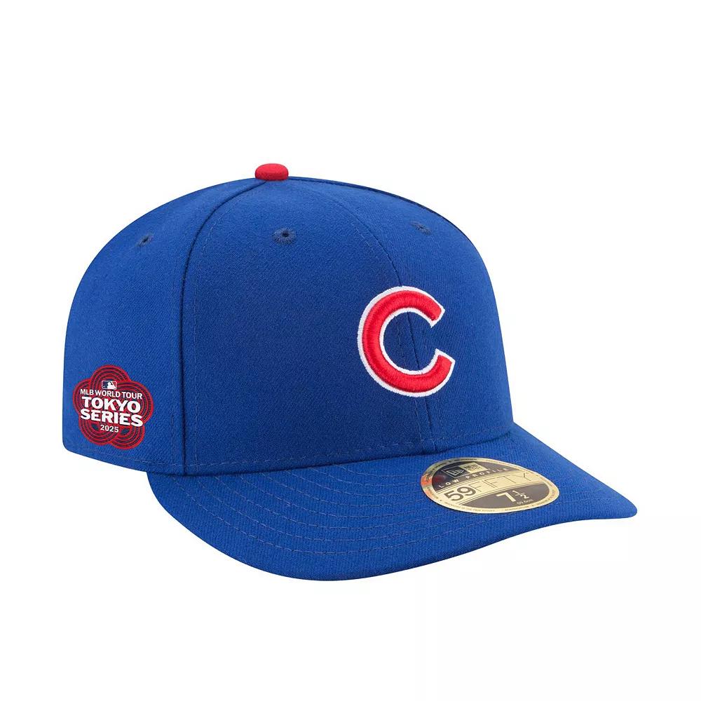Men's New Era Royal Chicago Cubs 2025 MLB World Tour: Tokyo Series Side Patch Low Profile 59FIFTY Fitted Hat,  Product Image