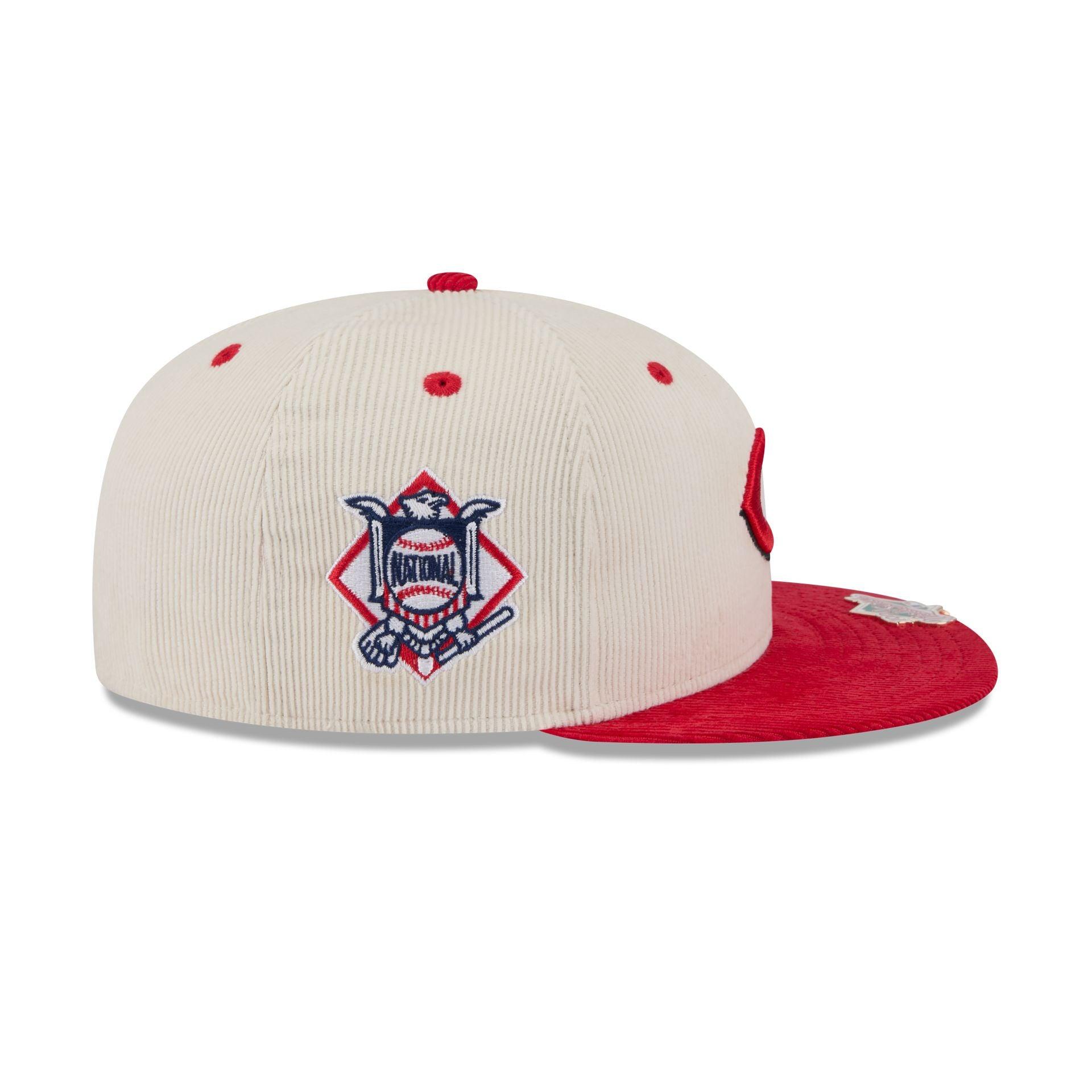 Cincinnati Reds Two Tone Cord 59FIFTY Fitted Hat Male Product Image
