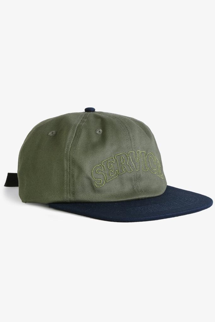 Arch Logo Cap - Olive/Navy Product Image