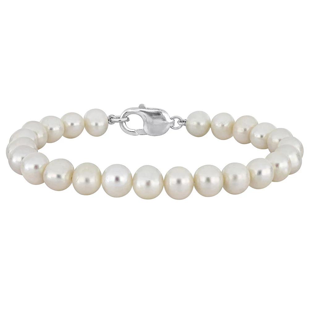 Stella Grace Men's Freshwater Cultured Pearl Strand Bracelet,  Product Image