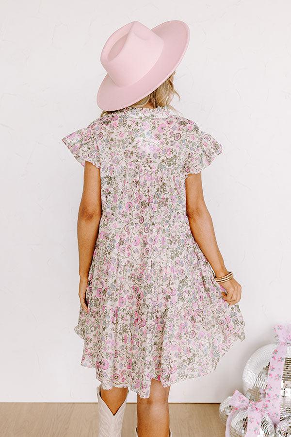 Wildflower Fields Mini Dress Product Image