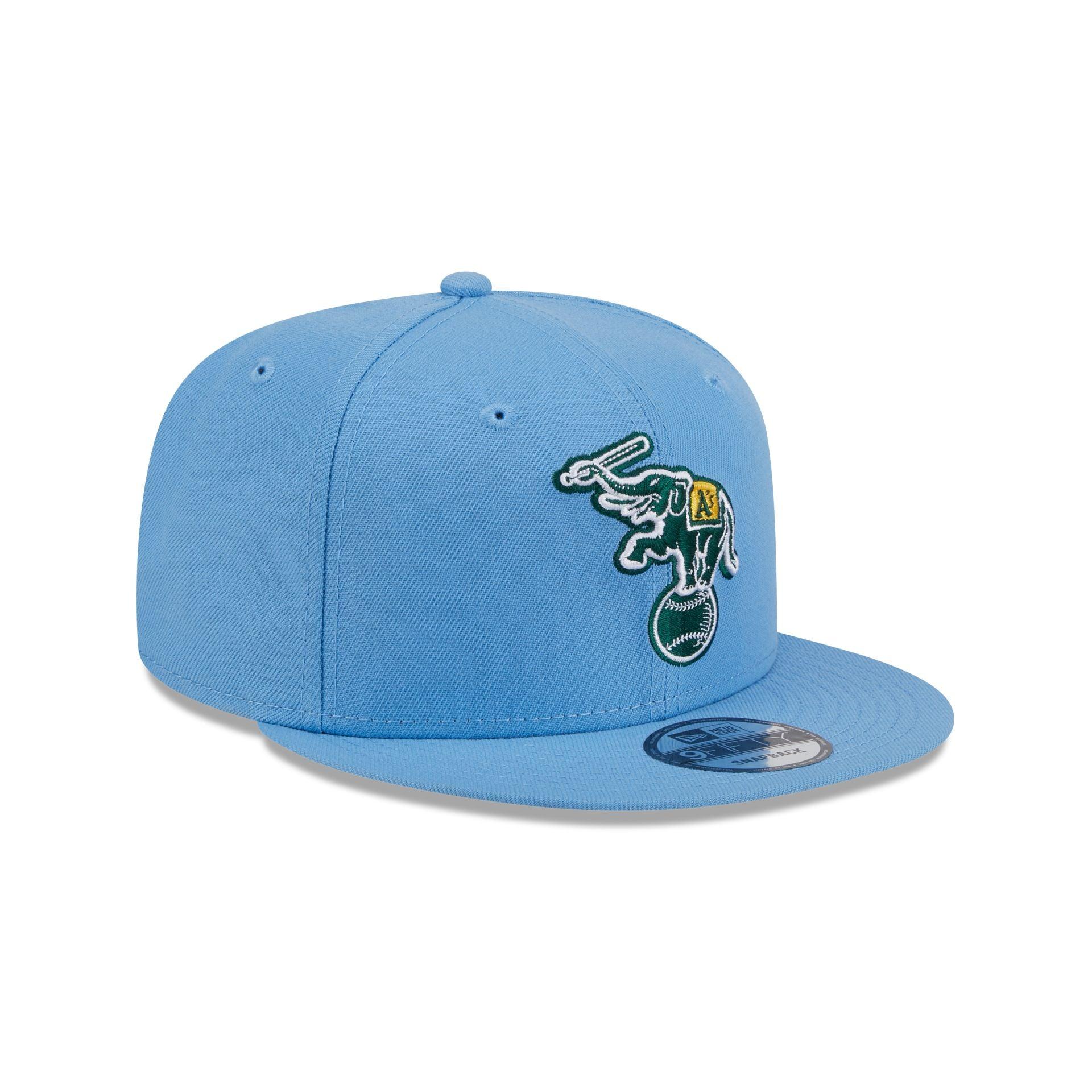 Athletics Sky Blue 9FIFTY Snapback Hat Male Product Image
