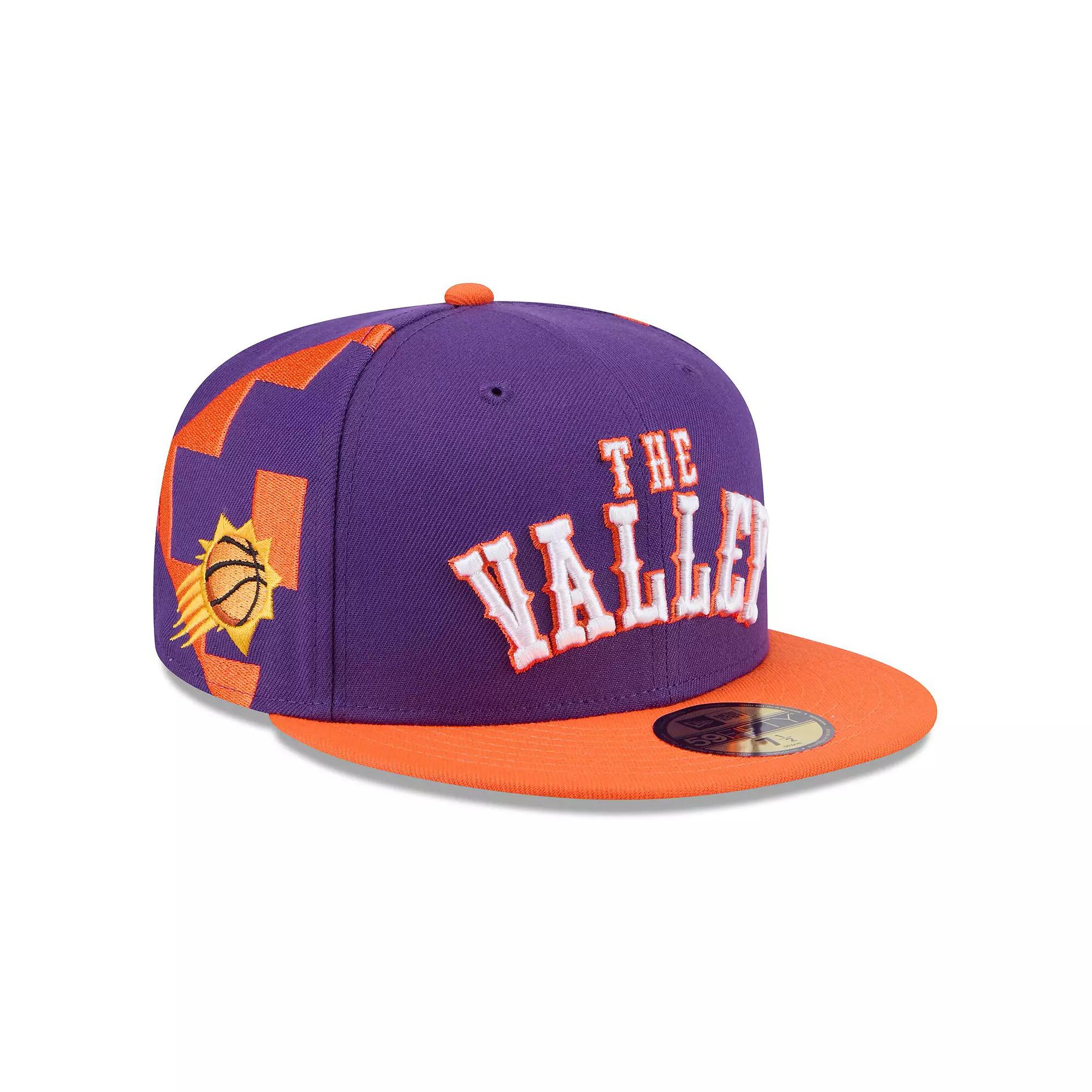 Men's New Era  Purple Phoenix Suns 2024/25 City Edition 59FIFTY Fitted Hat, Size: 7 5/8, Phx Purple Product Image