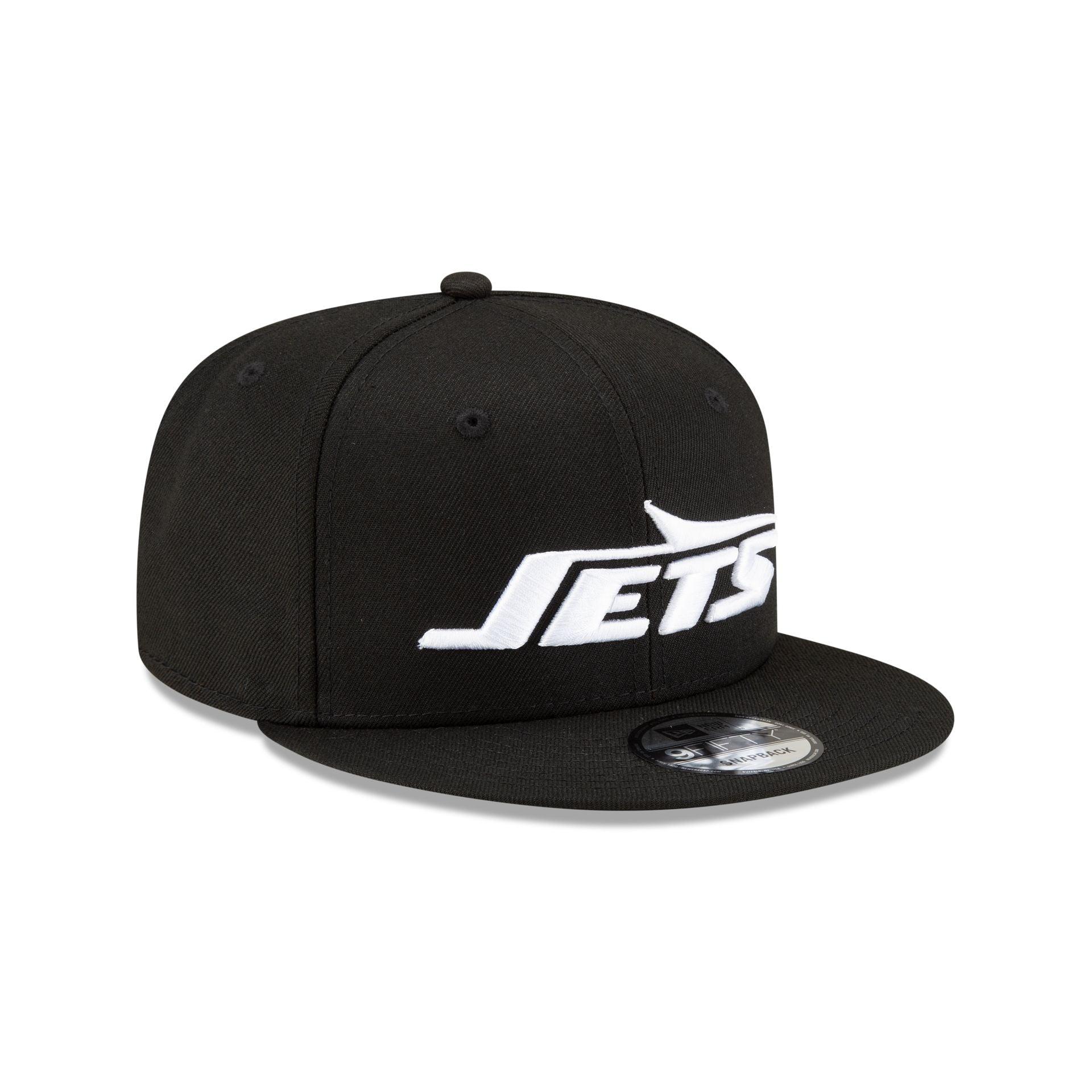 New York Jets Black & White 9FIFTY Snapback Male Product Image