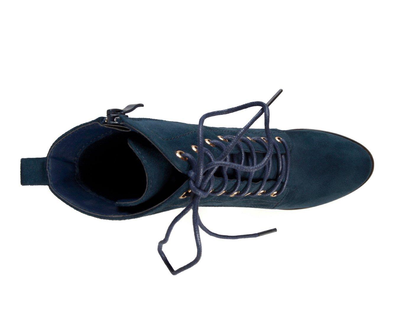 Women's Journee Collection Baylor Lace-Up Booties Product Image