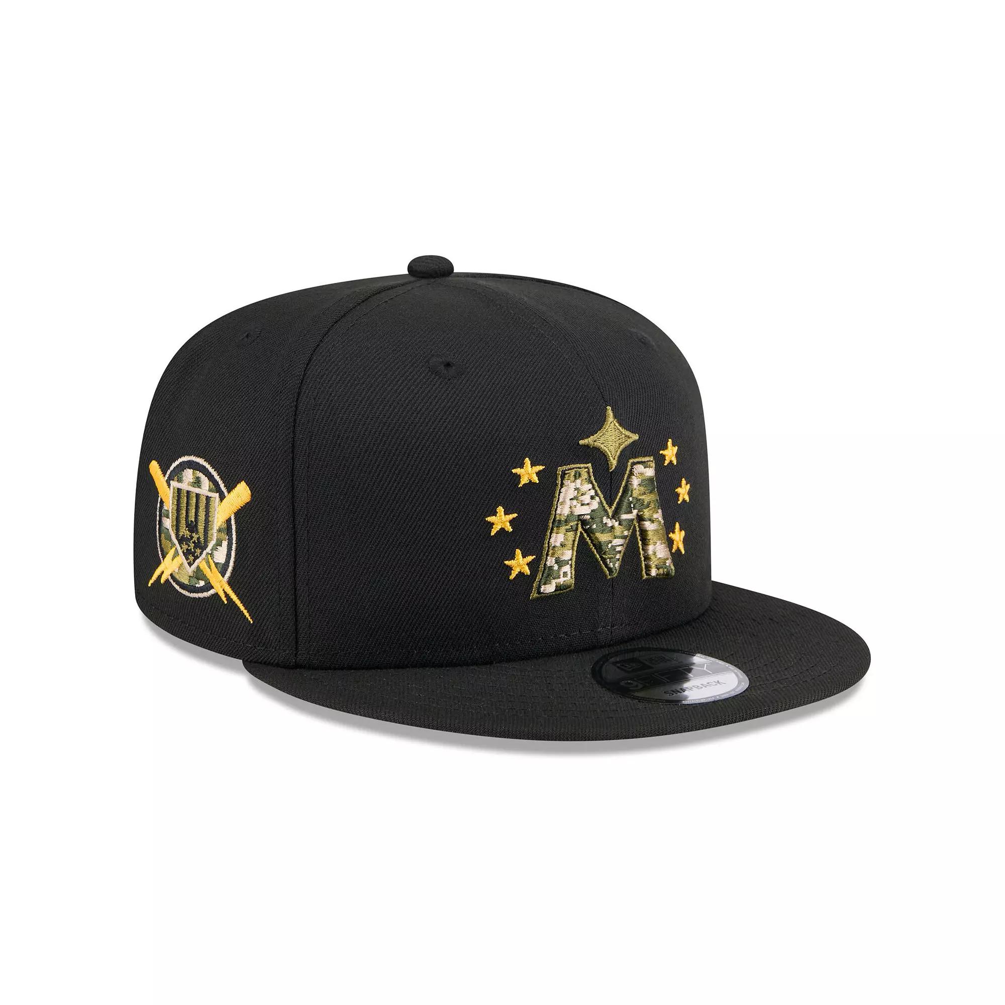 Men's New Era Black New York Mets 2024 Armed Forces Day On-Field 59FIFTY Fitted Hat,  Product Image