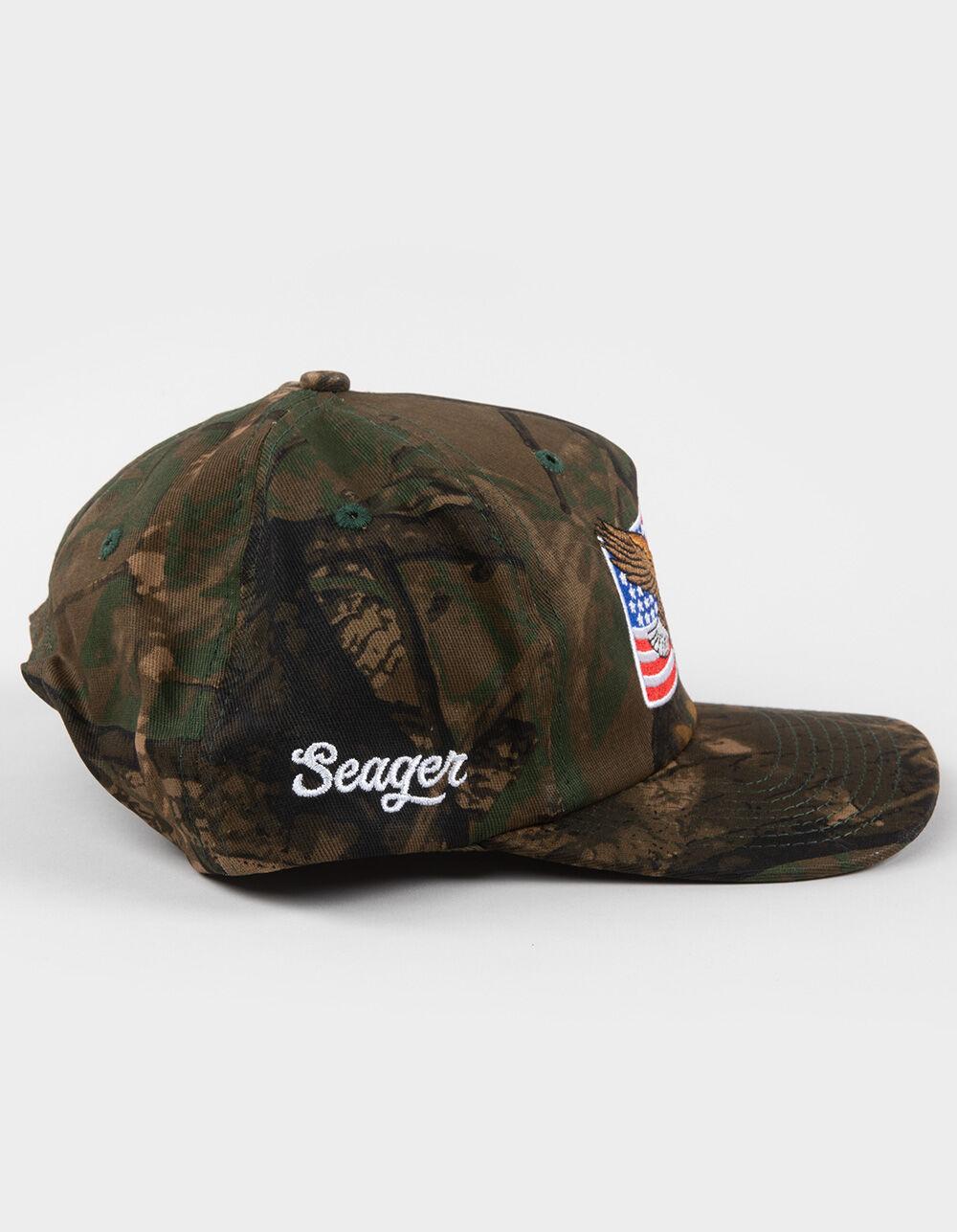 SEAGER SGR USA Camo Snapback Hat - CAMO Product Image