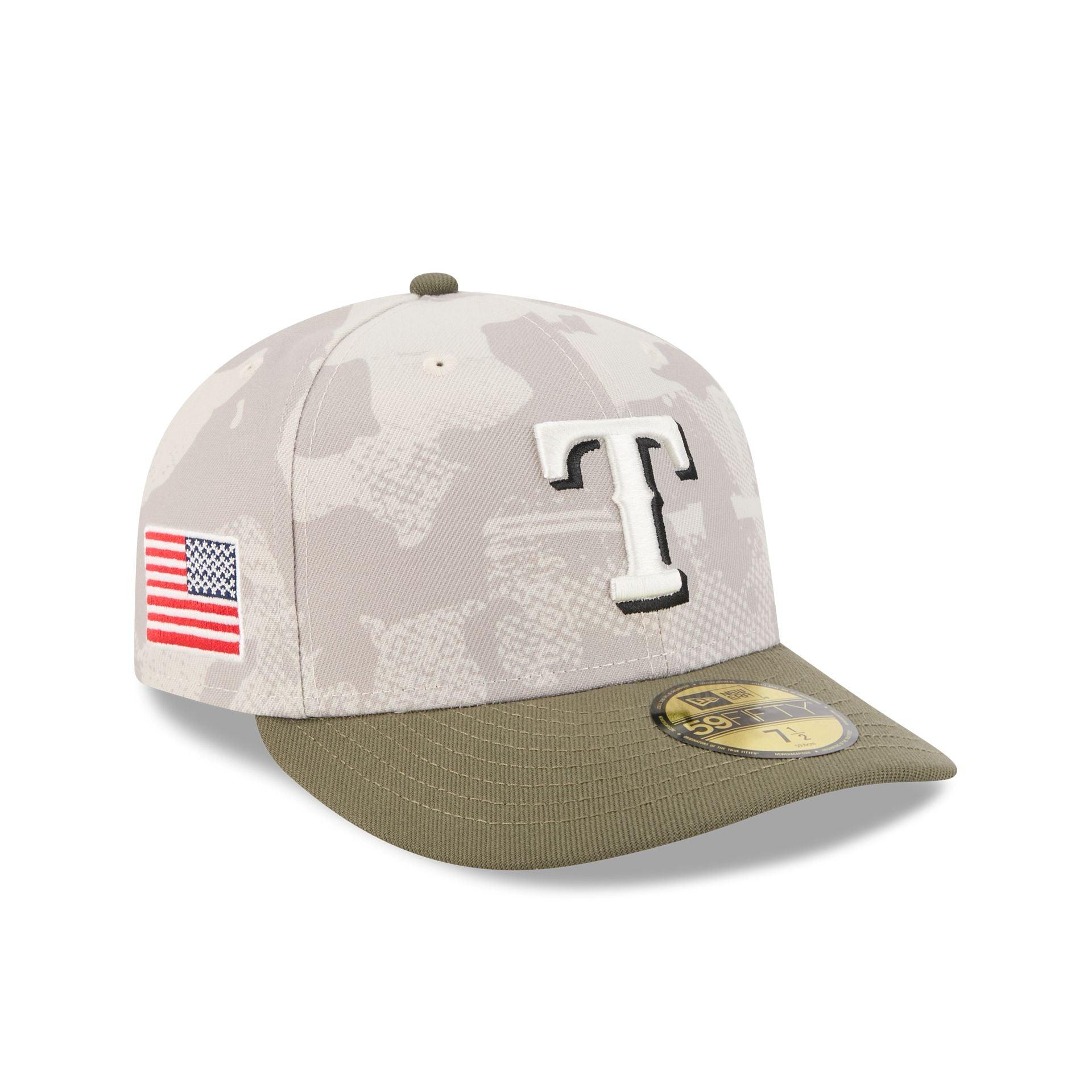 Texas Rangers Armed Forces Day 2025 59FIFTY Fitted Hat Male Product Image