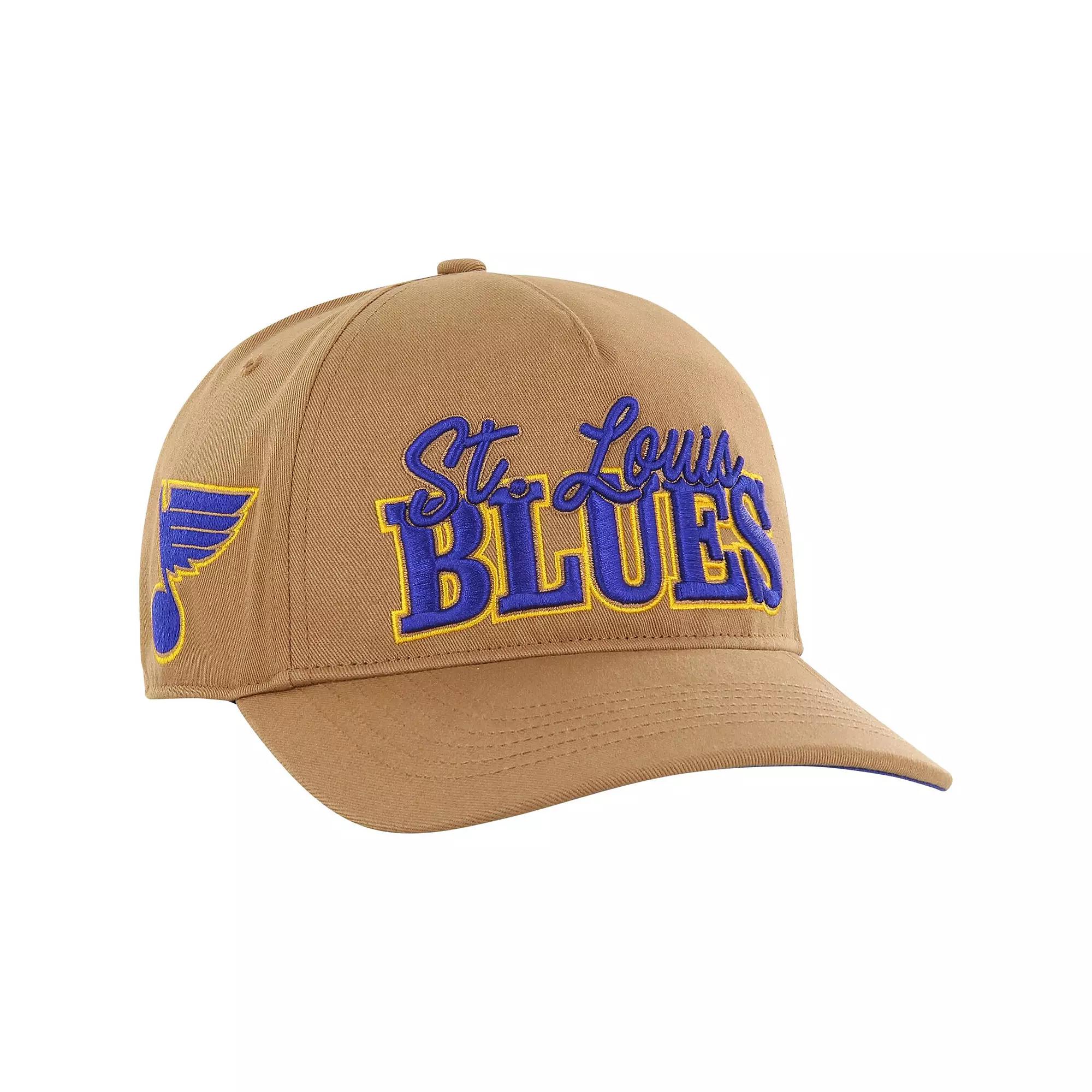 Men's '47 Tan St. Louis Blues Barnes Hitch Adjustable Hat, Team Product Image