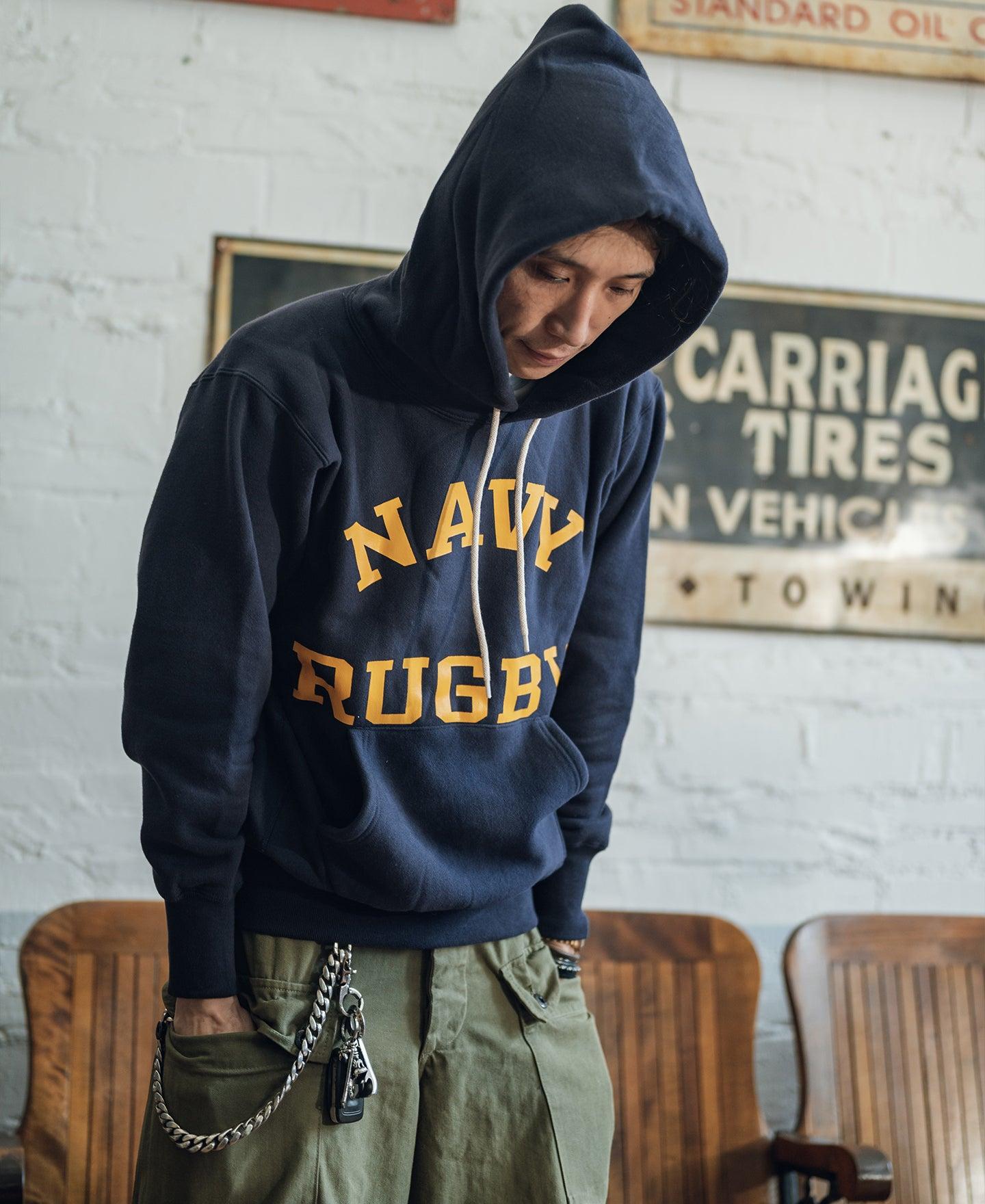 US Naval Academy Rugby Hoodie Product Image