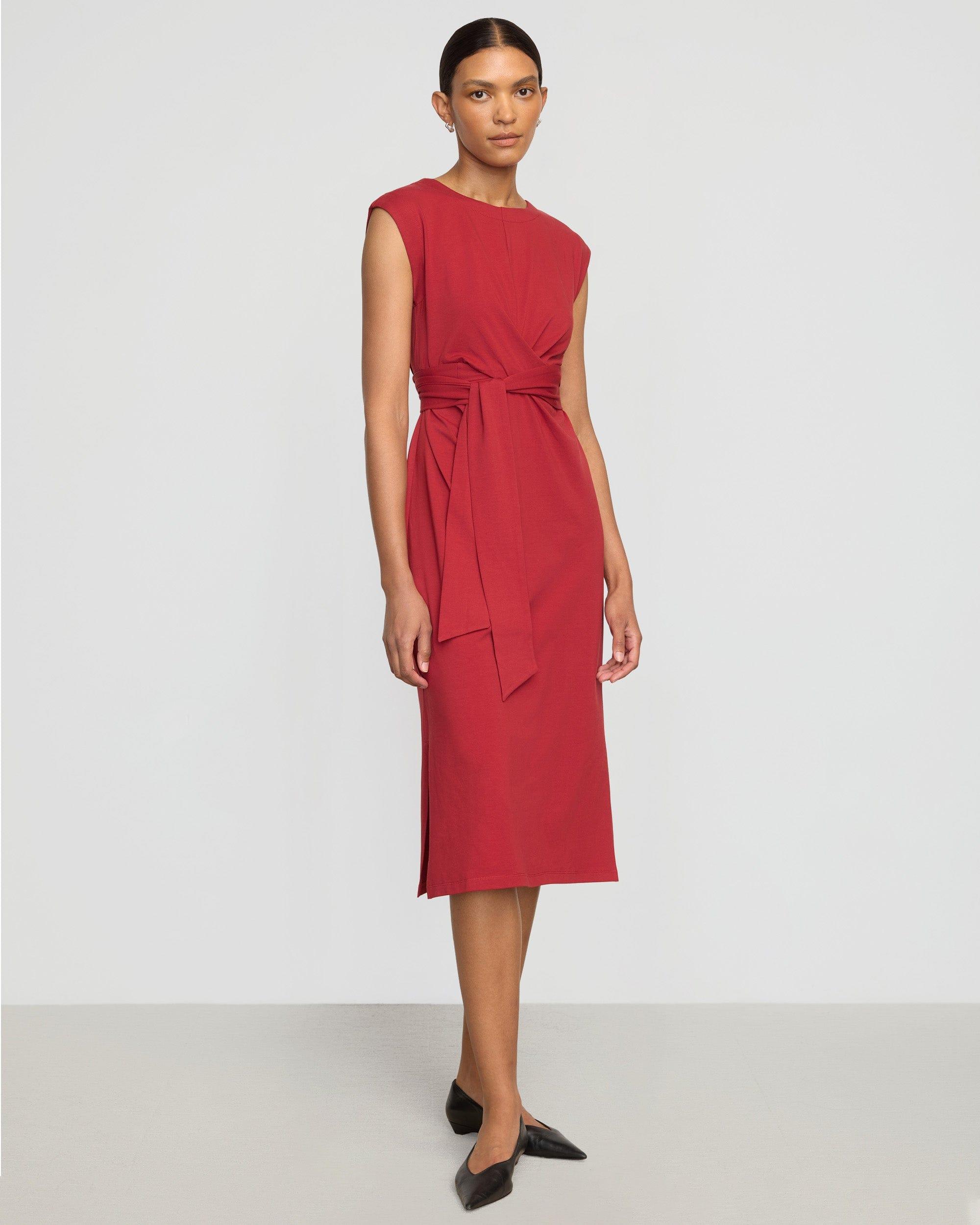 Fei Tie-Front Organic Cotton Dress Product Image