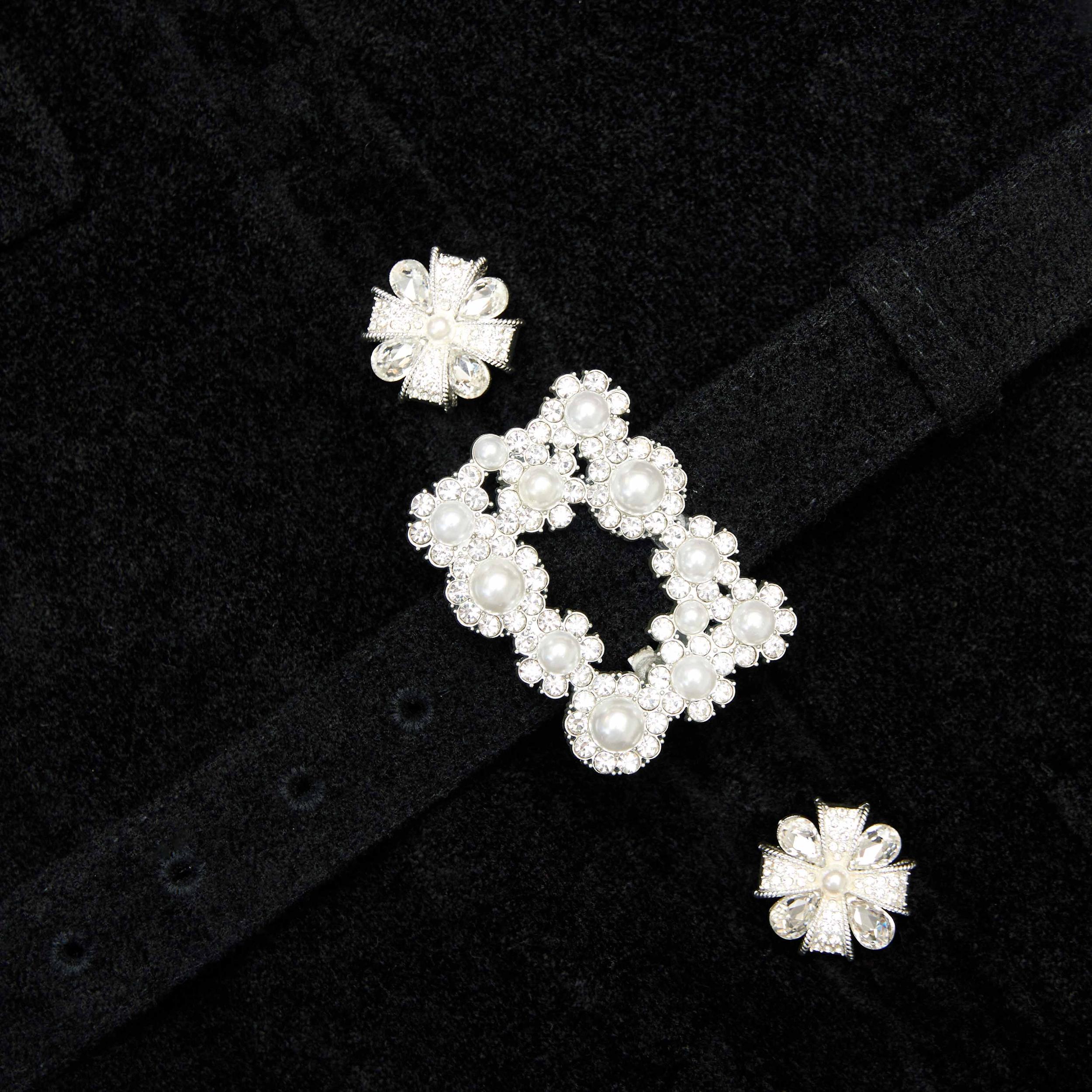 Black Chenille Knit Mini Dress Product Image