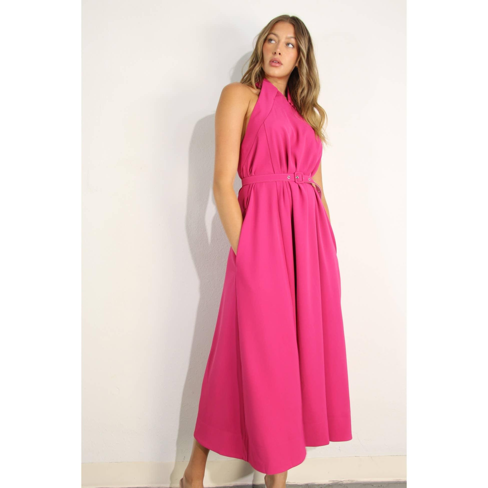 Icon Halter Dress Product Image