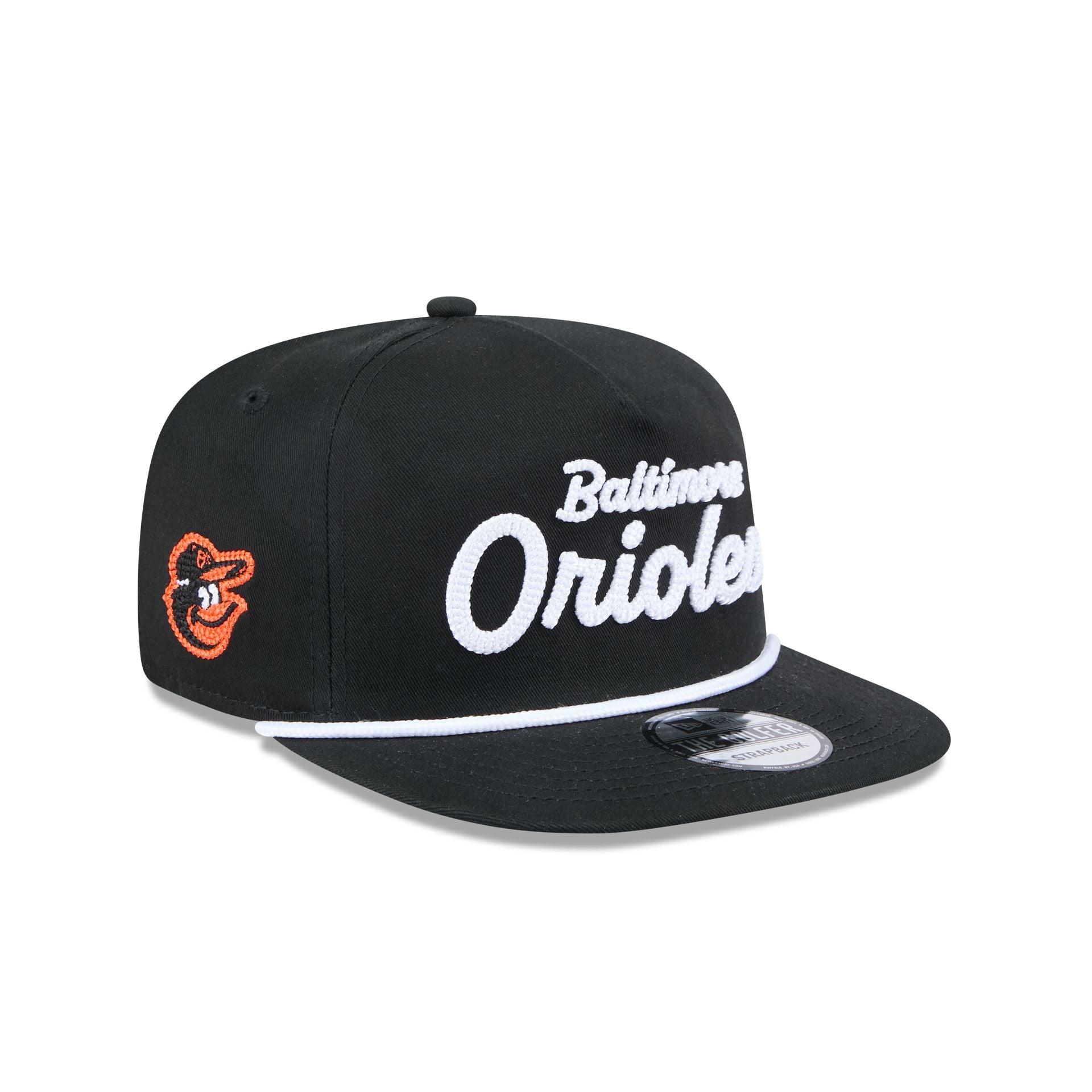 Baltimore Orioles Team Text Golfer Hat Male Product Image