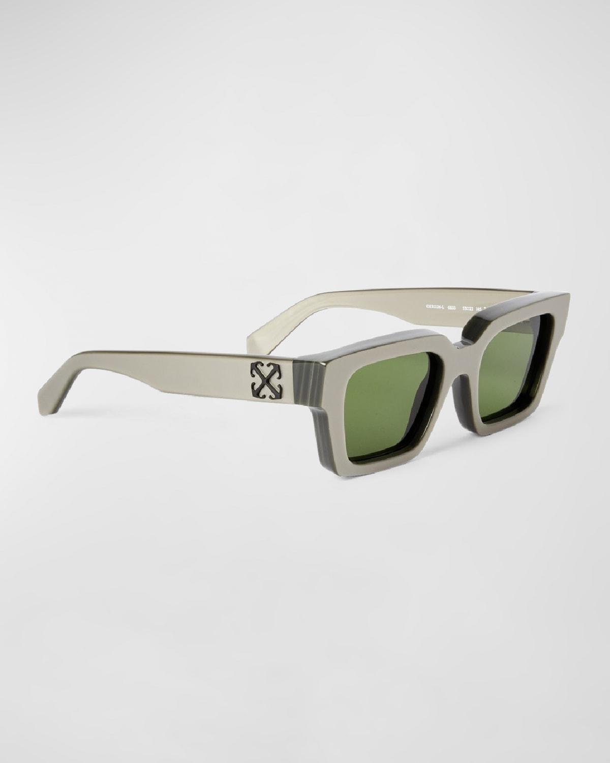 Mens Virgil Acetate Square Sunglasses Product Image