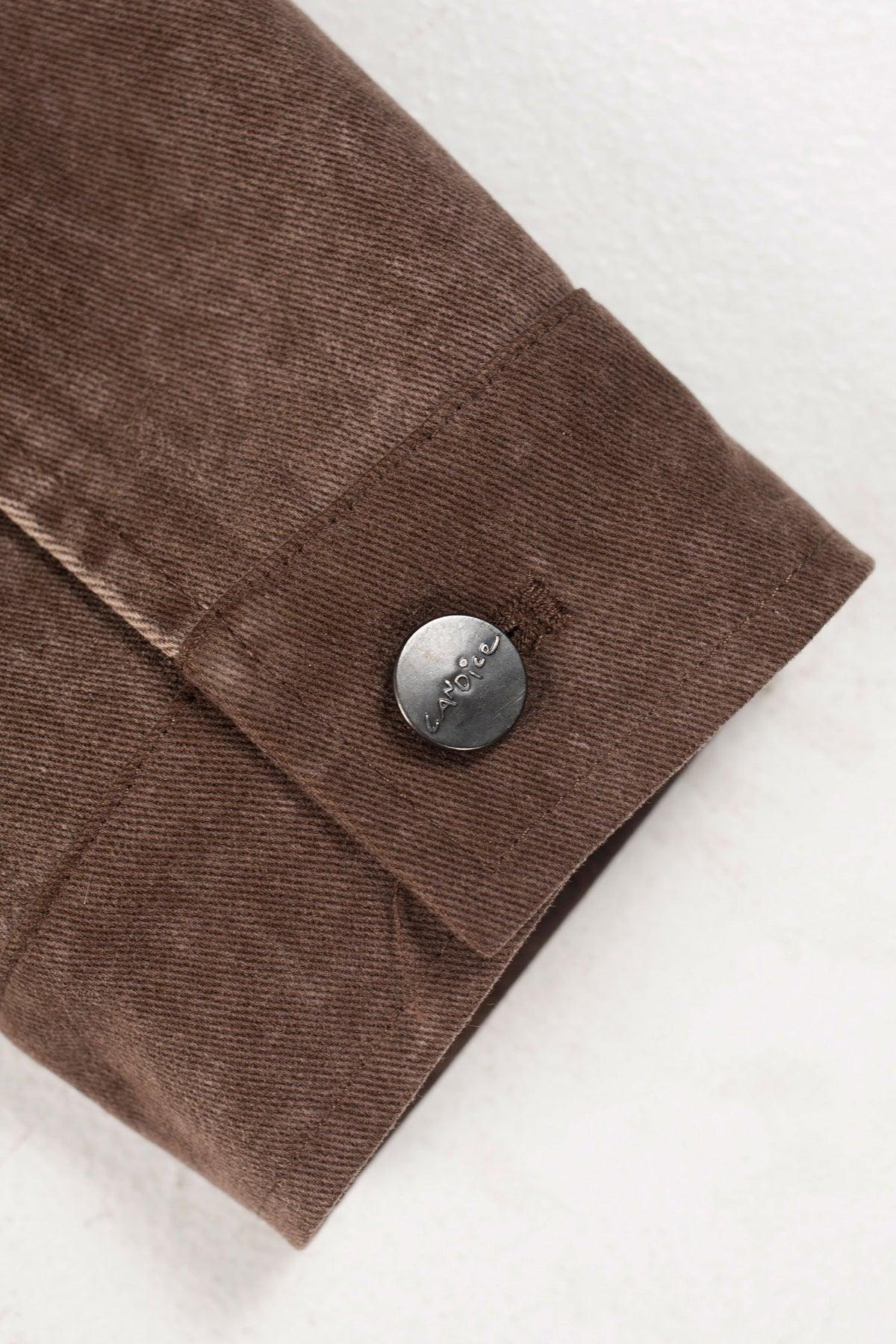 Candice - Earth Washed Jacket - Brown Product Image