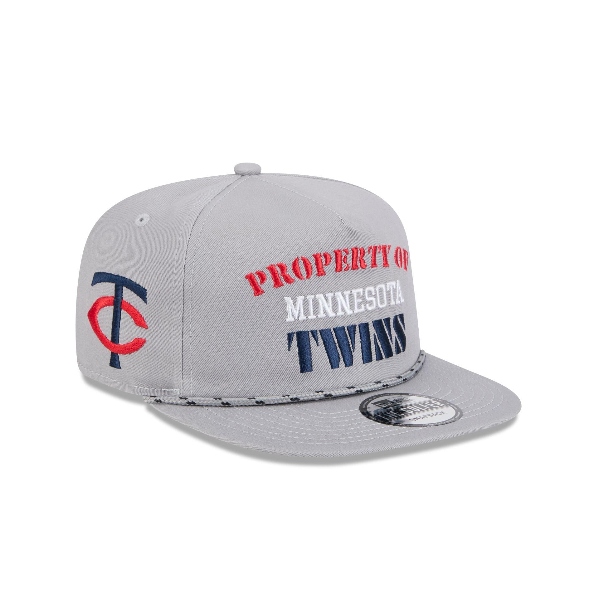 Minnesota Twins Vintage Gray Rope Golfer Hat Male Product Image