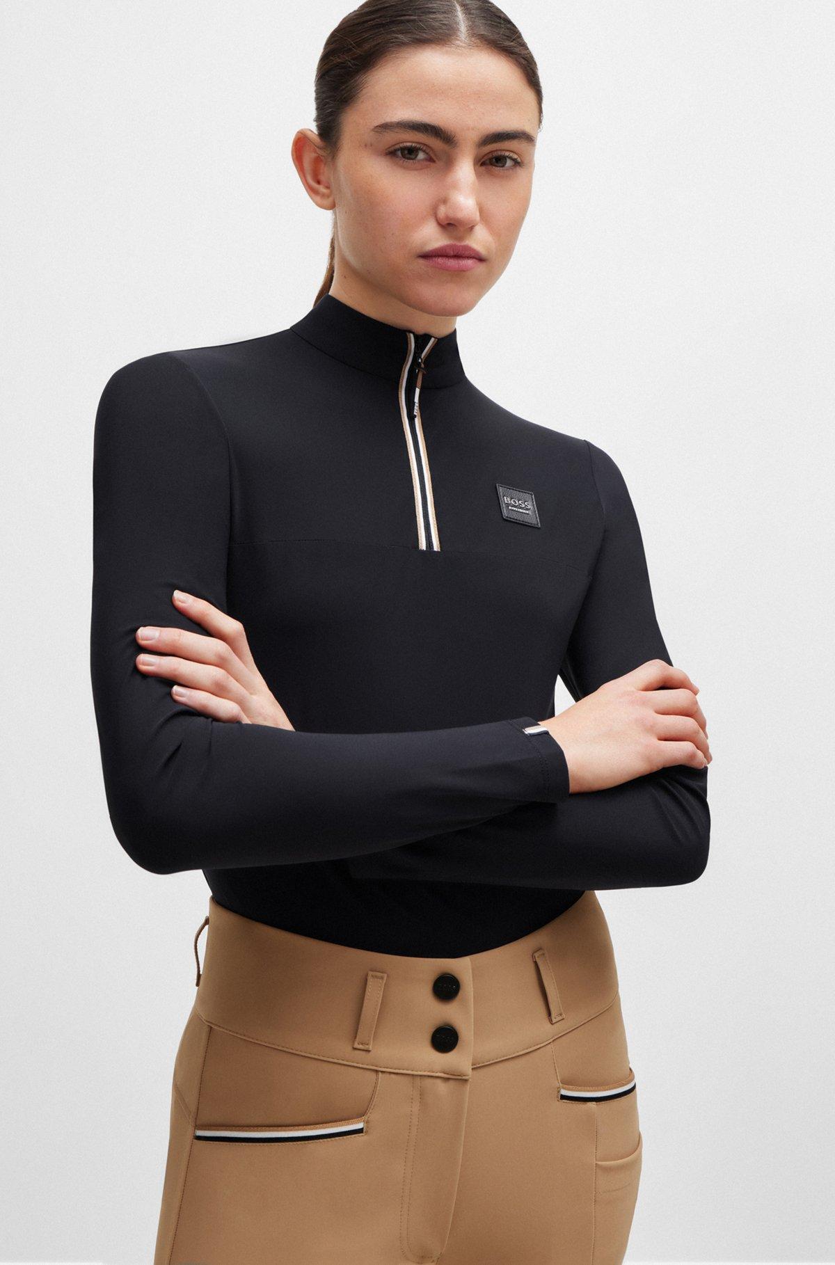 Equestrian show top in super-stretch fabric Product Image
