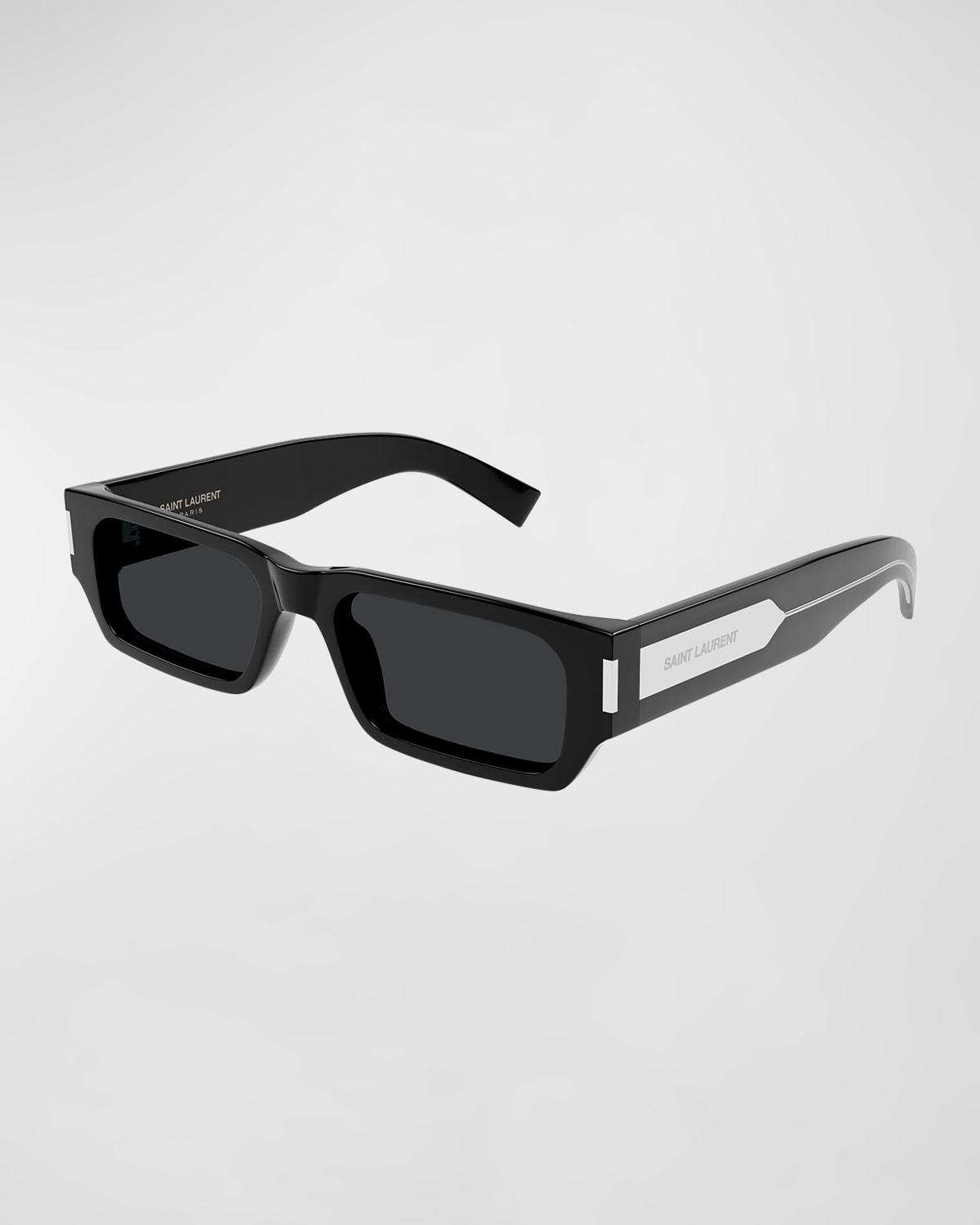 Mens Naked Wirecore 54MM Rectangular Sunglasses Product Image