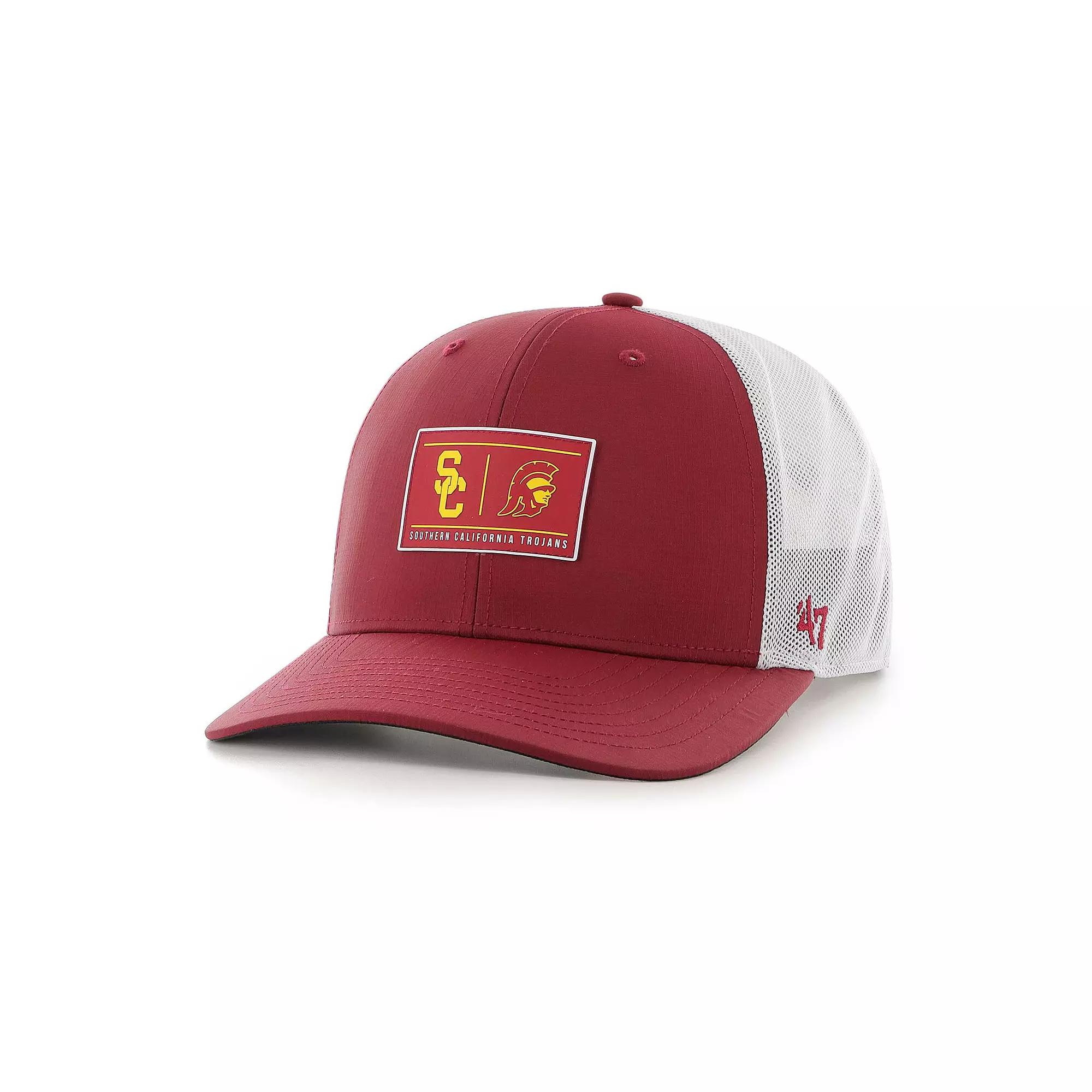 Men's '47 Cardinal USC Trojans Bonita Brrr Hitch Adjustable Hat, Red Product Image