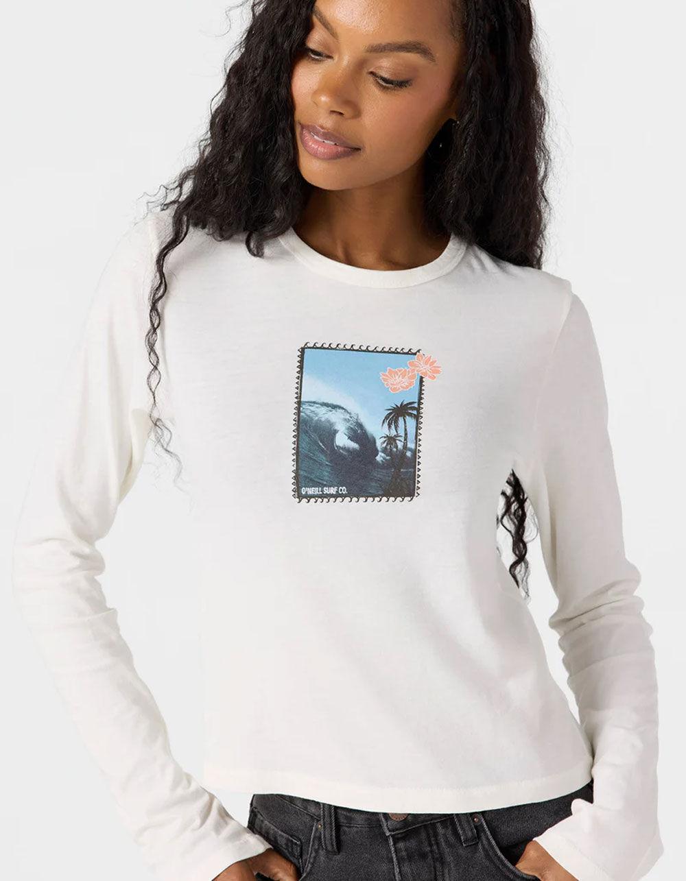 O'NEILL Reefbreak Womens Long Sleeve Tee - WHITE Product Image