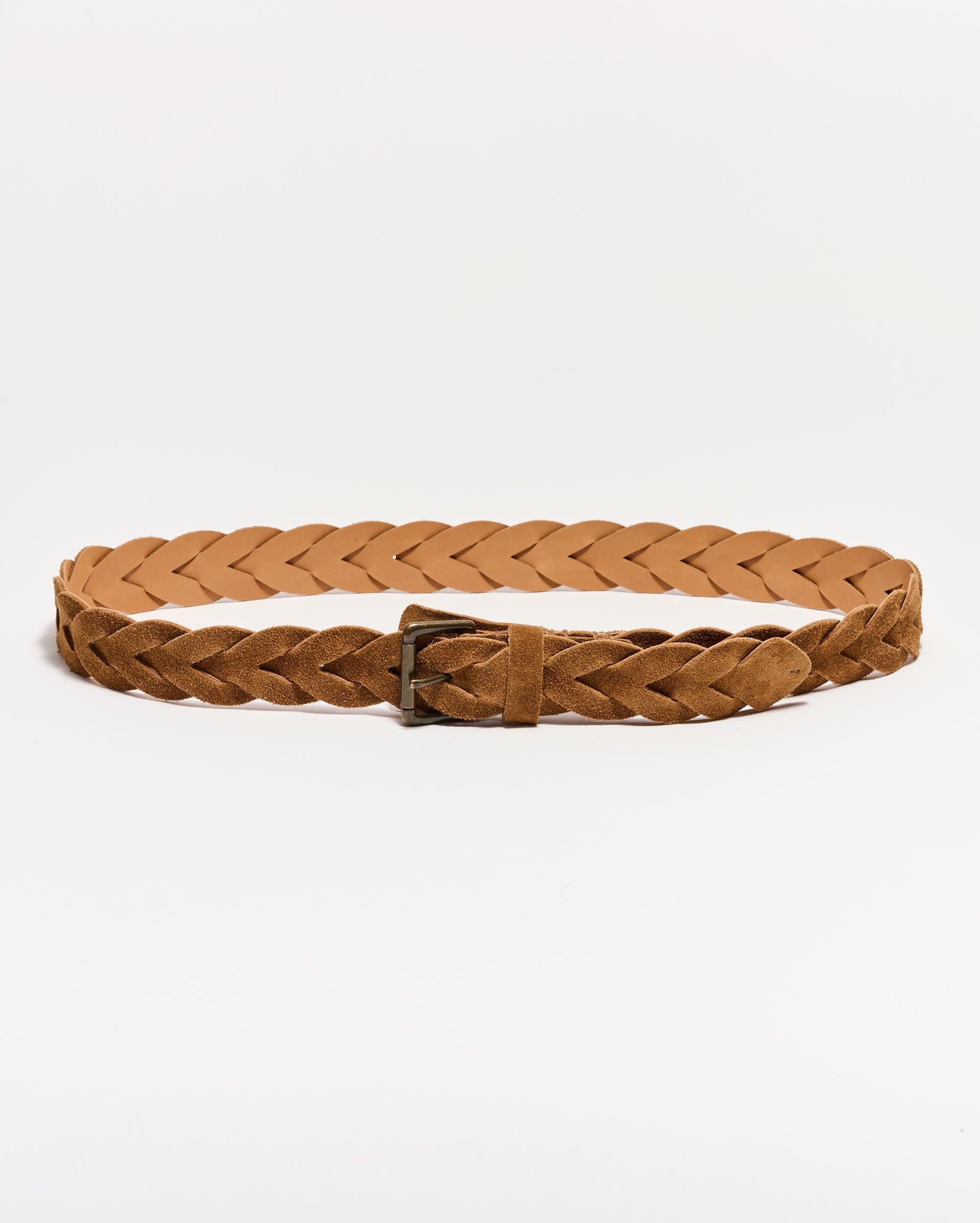 Suede Braided Belt -  Product Image
