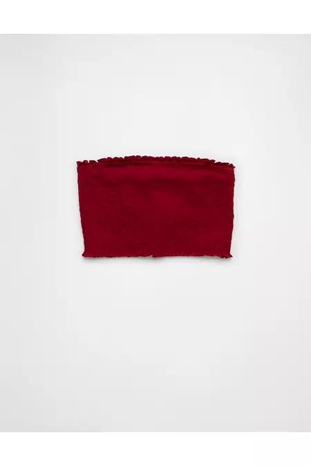 AE Sunchaser Knit Smocked Bandeau Women's Product Image