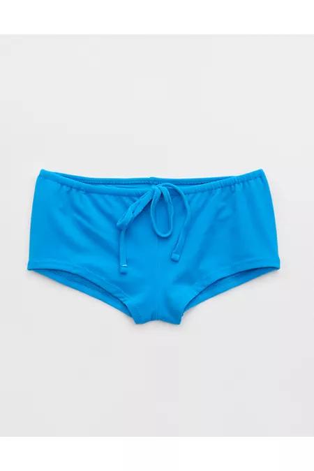 Aerie Terry Boyshort Cheeky Bikini Bottom Women's Product Image