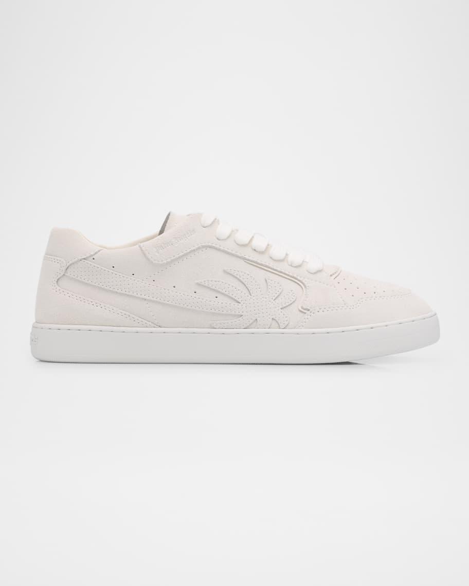 Men's New Palm 1 Tonal Leather Low-Top Sneakers Product Image