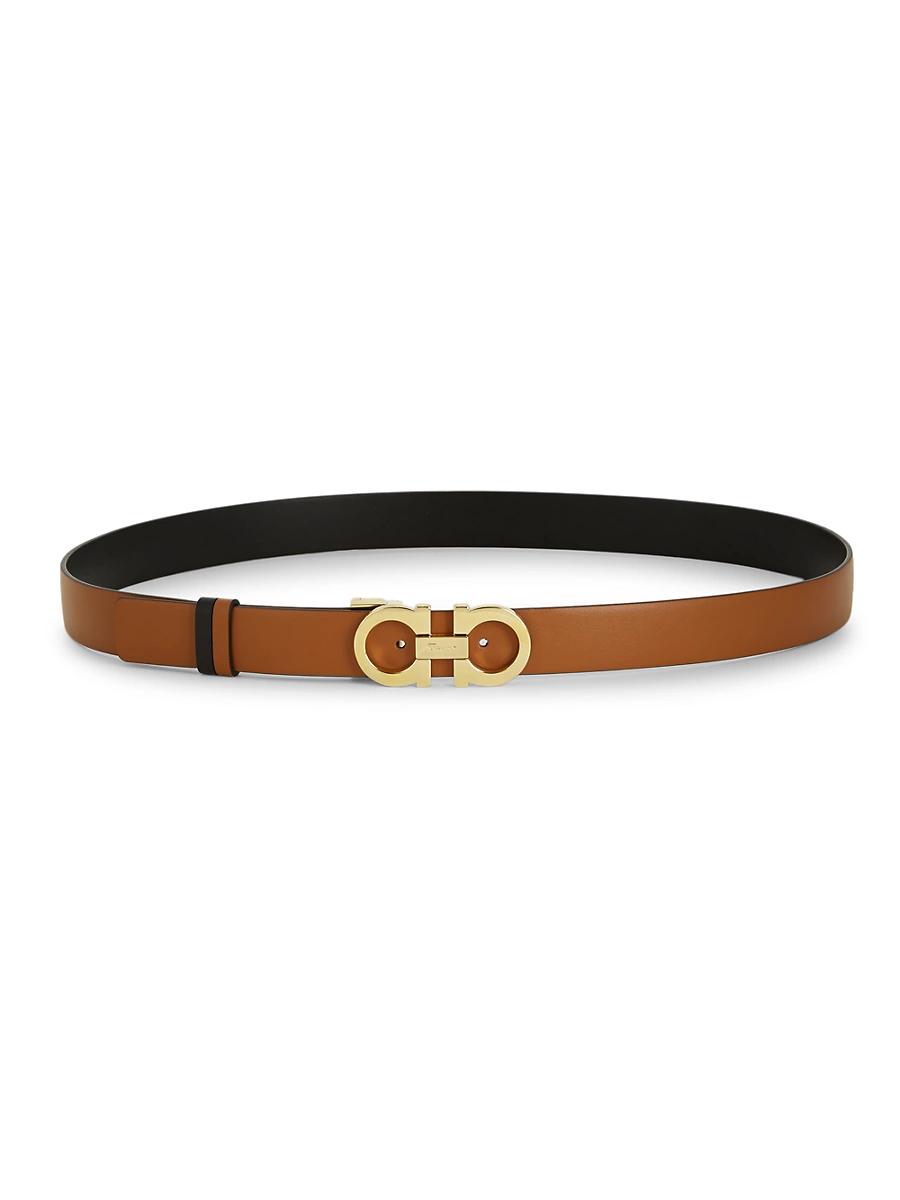 Reversible Leather Gancini Belt Product Image