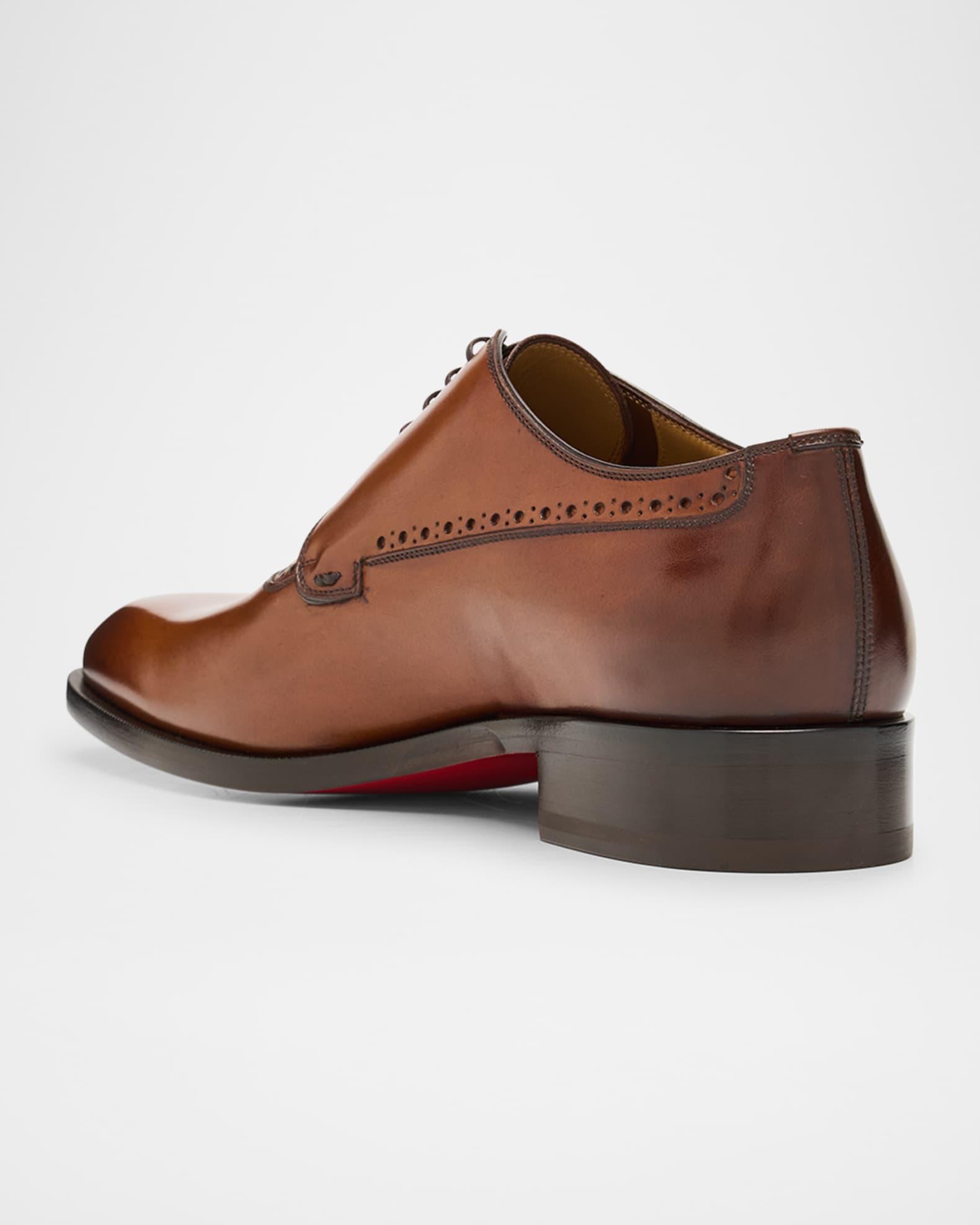 Men's Sartoby Brogue Leather Derby Shoes Product Image