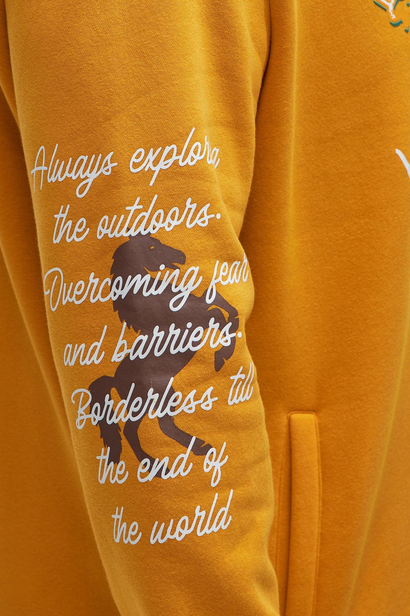Bully University Hoodie - Yellow Product Image