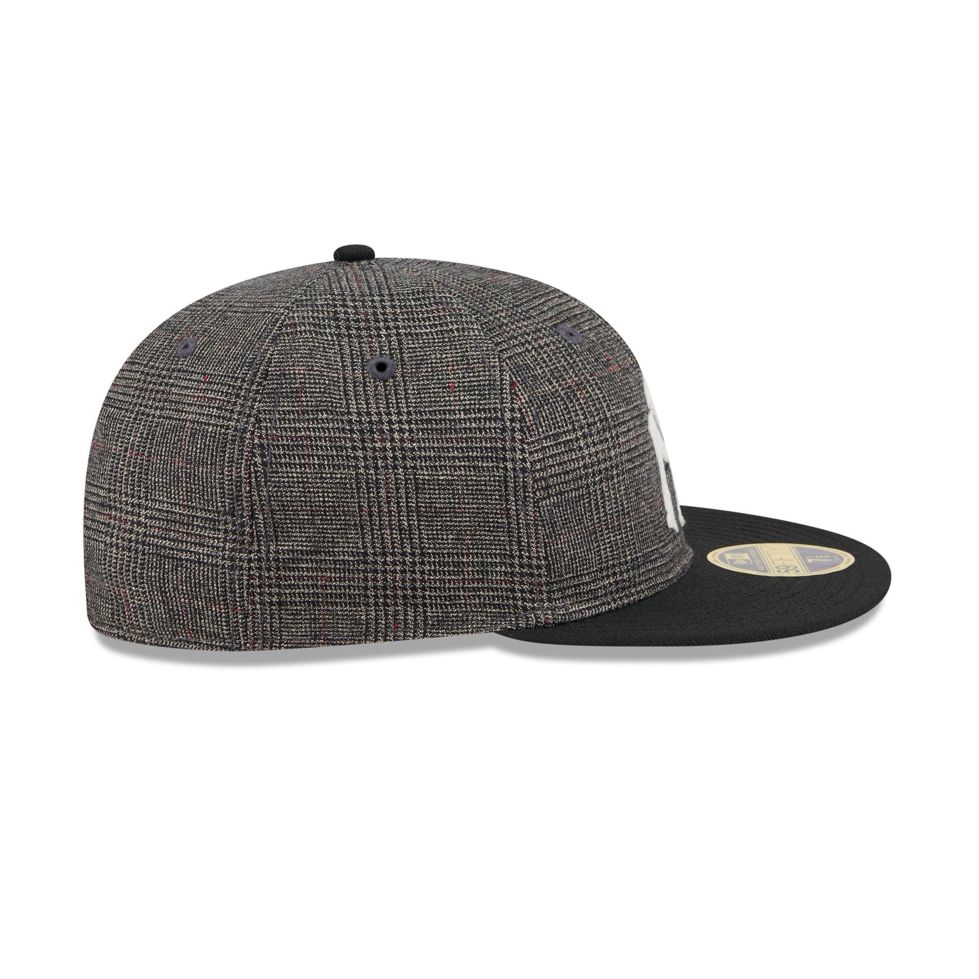 New York Yankees Plaid Retro Crown 59FIFTY Fitted Hat Male Product Image