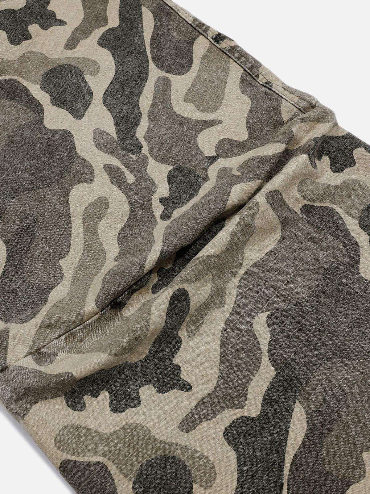 Aelfric Eden Pleated Camo Jeans Product Image