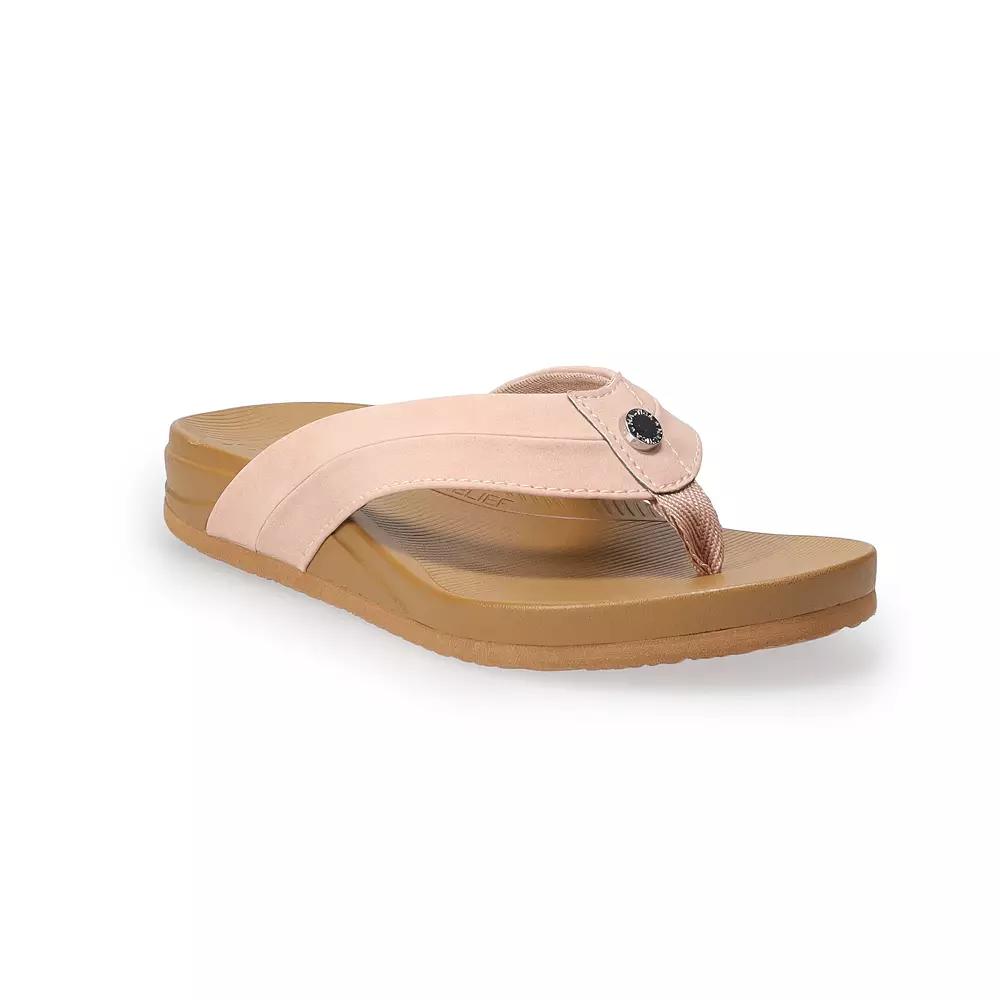 Nautica Anglin Women's Flip Flop Sandals, Size: 10, Blush Product Image