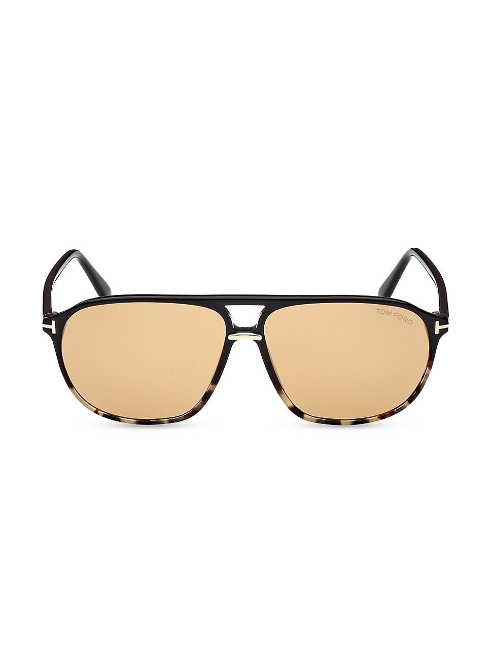 Mens 55MM Square Sunglasses Product Image