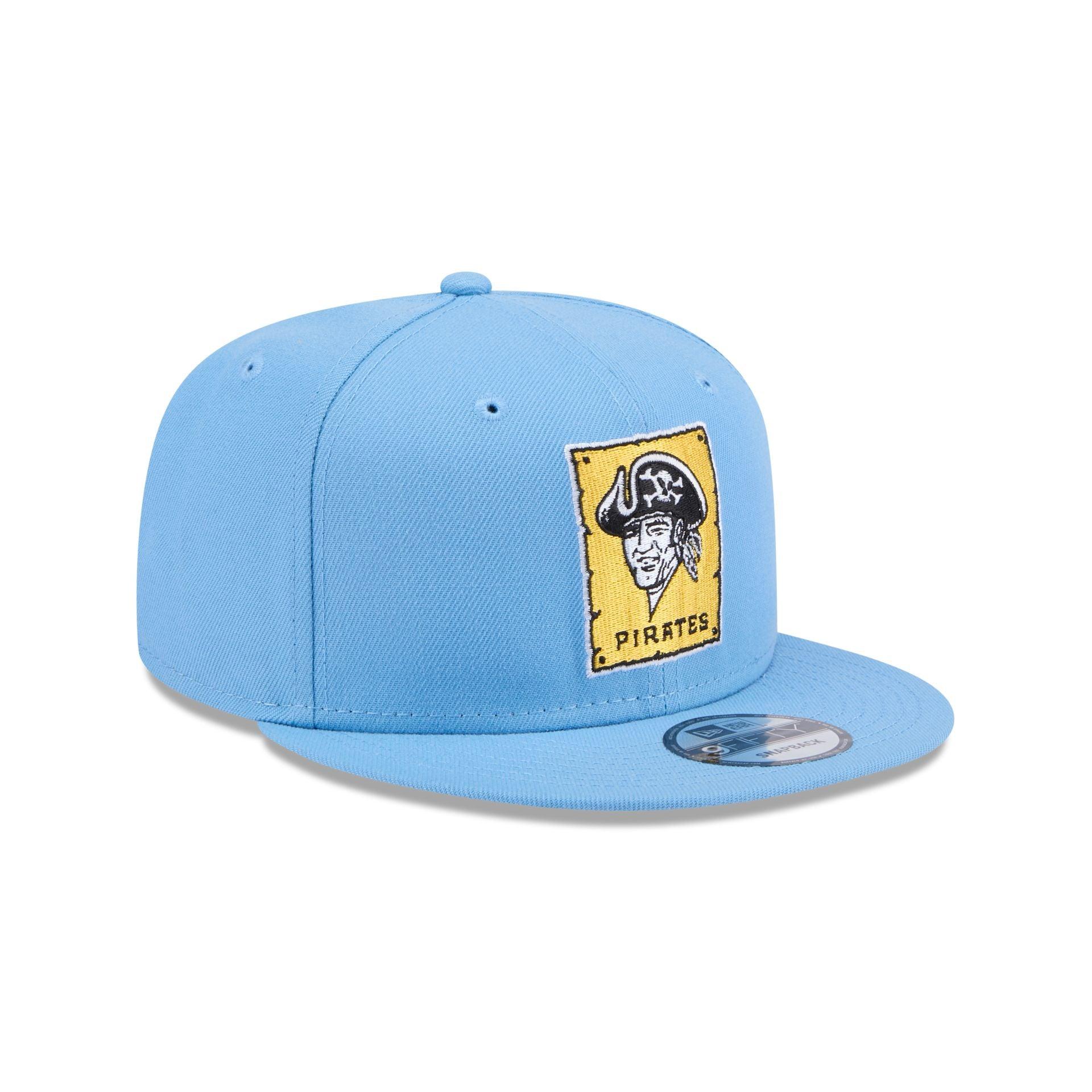 Pittsburgh Pirates Sky Blue 9FIFTY Snapback Hat Male Product Image