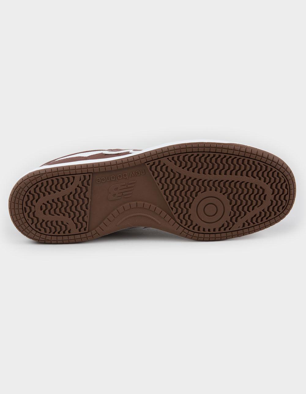 NEW BALANCE 480 Shoes - BROWN/WHITE Product Image